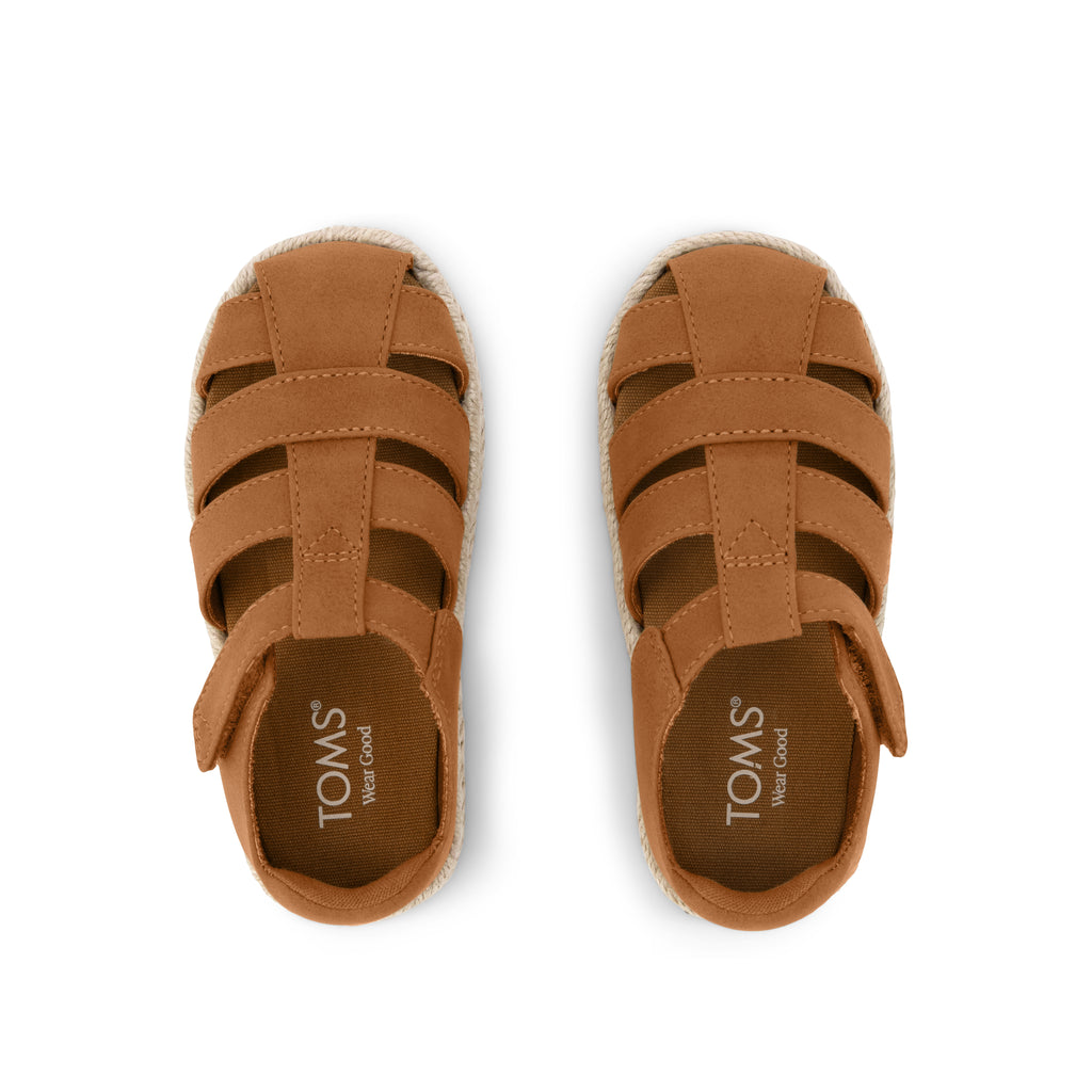 Ryan Fisherman Sandal - Tan Nubuck Top View