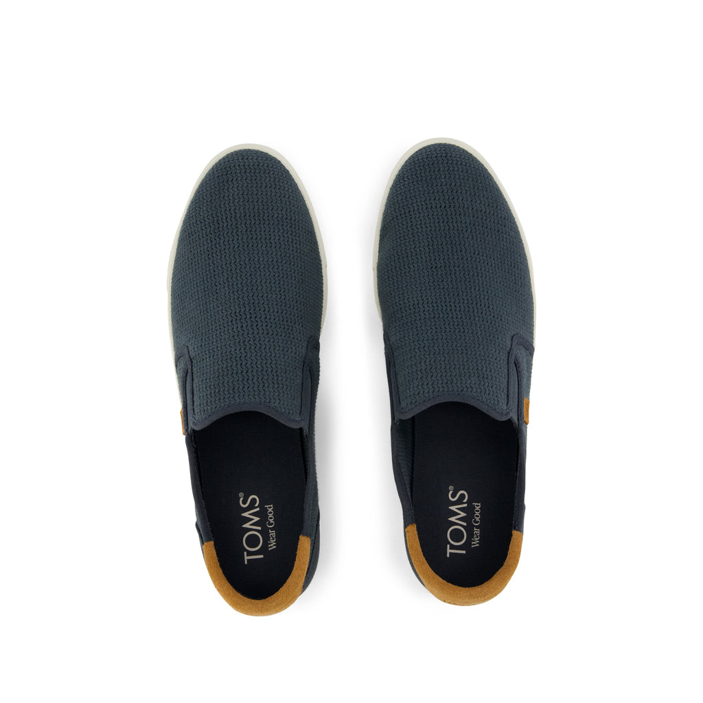 Baja 2.0 Slip On Sneaker - Dark Dusk Blue Mesh Top View