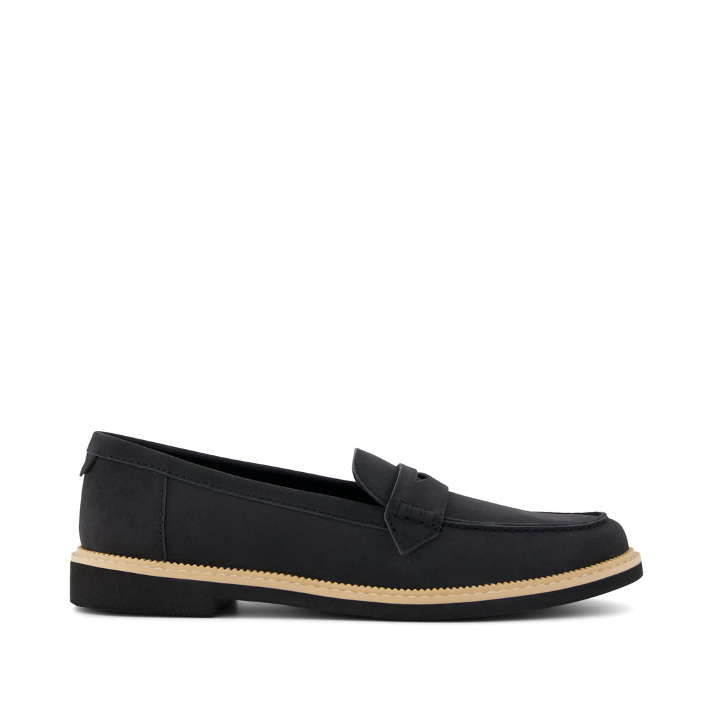 TOMS Women's Womens Marie Loafer Leather, Black, Size 11