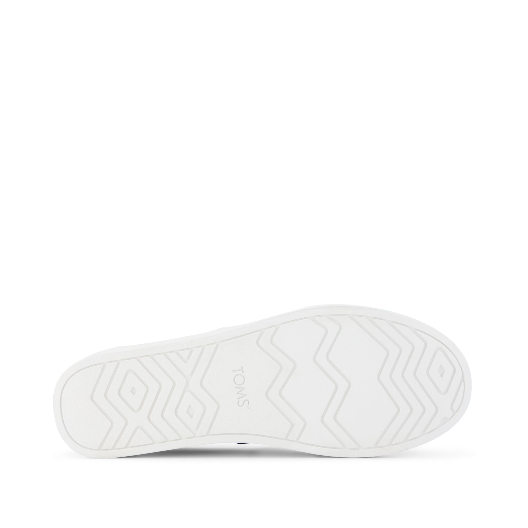 Asher Platform Slip On Sneaker - Black Canvas Bottom Sole View