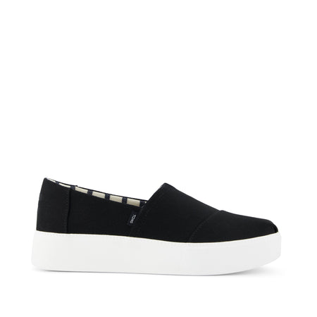 Asher Platform Slip On Sneaker Canvas
