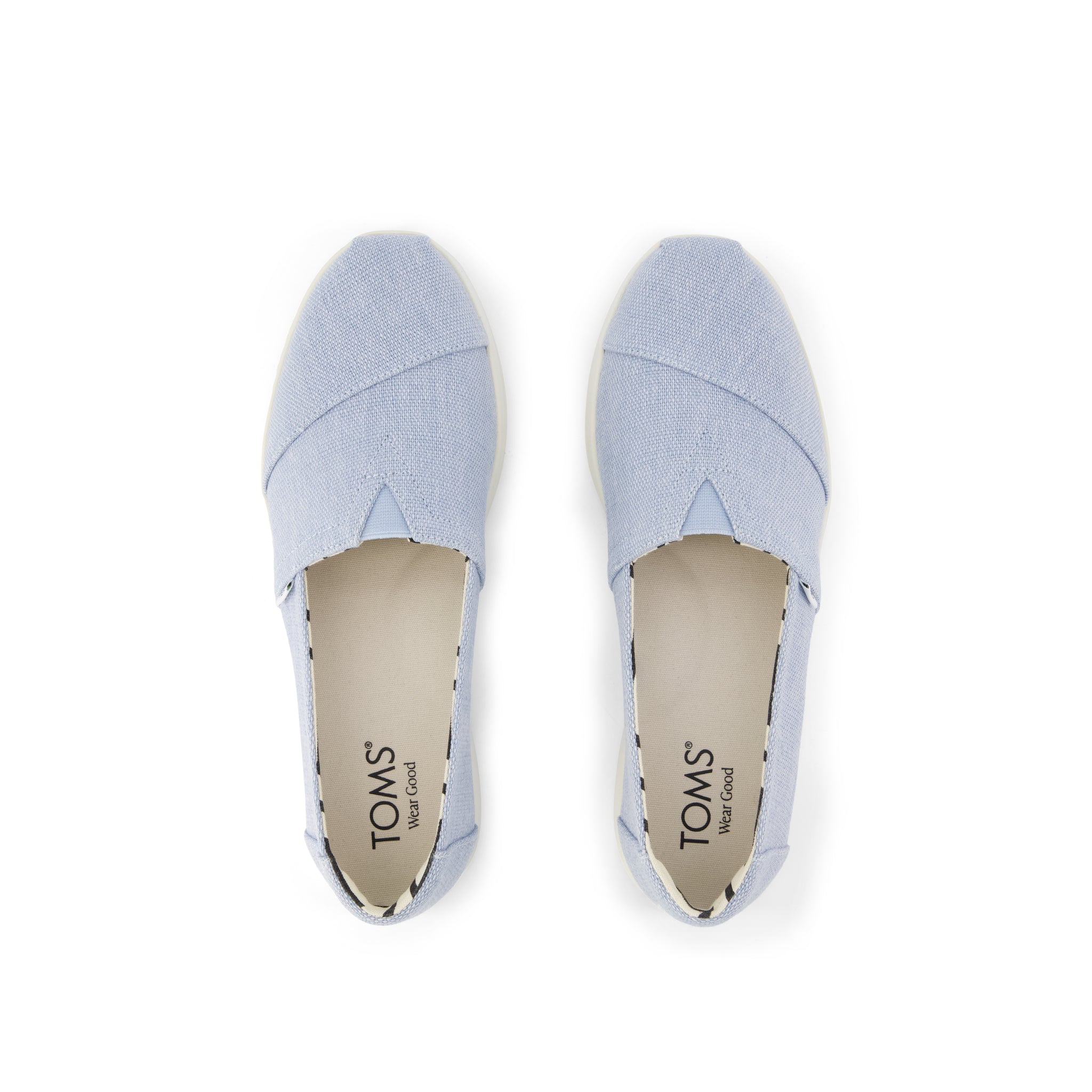 Alpargata Plus - Niagara Mist Heritage Canvas Top View