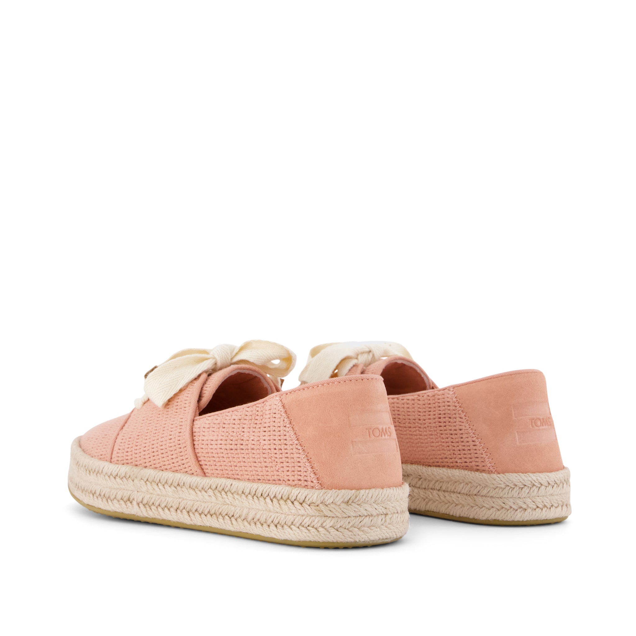 Carolina Lace-Up Espadrille - Bloom Mesh Back View