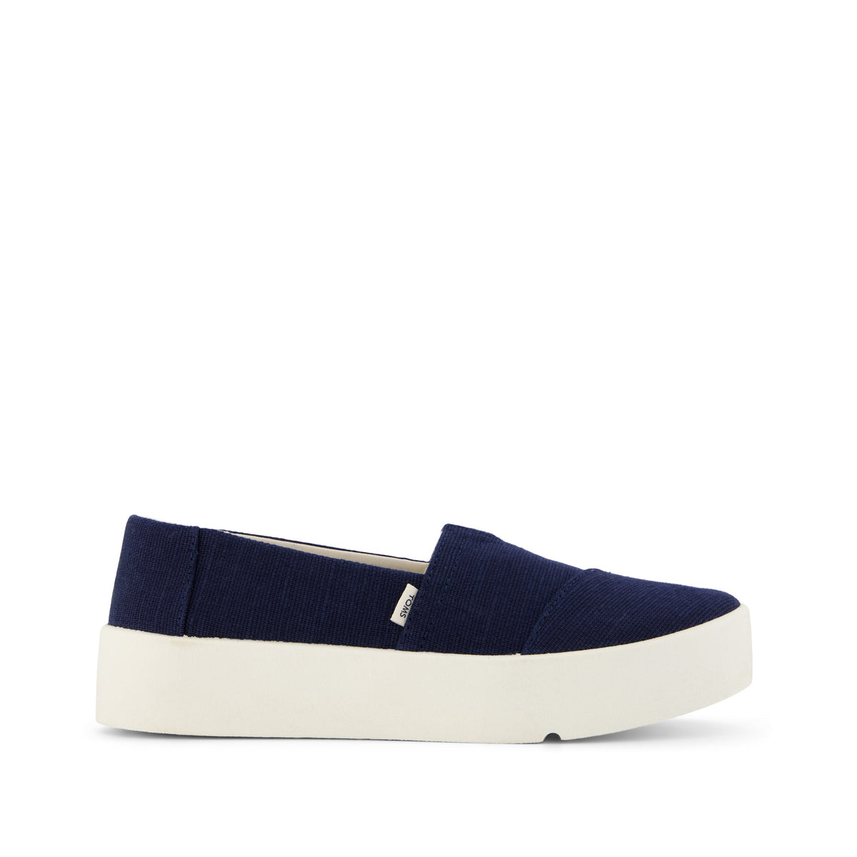 TOMS Gray Suede Slip-On Moccasins with Blue & White Embroidery Mens Marcos Loafer Navy Suede – TOMS.com main image 2