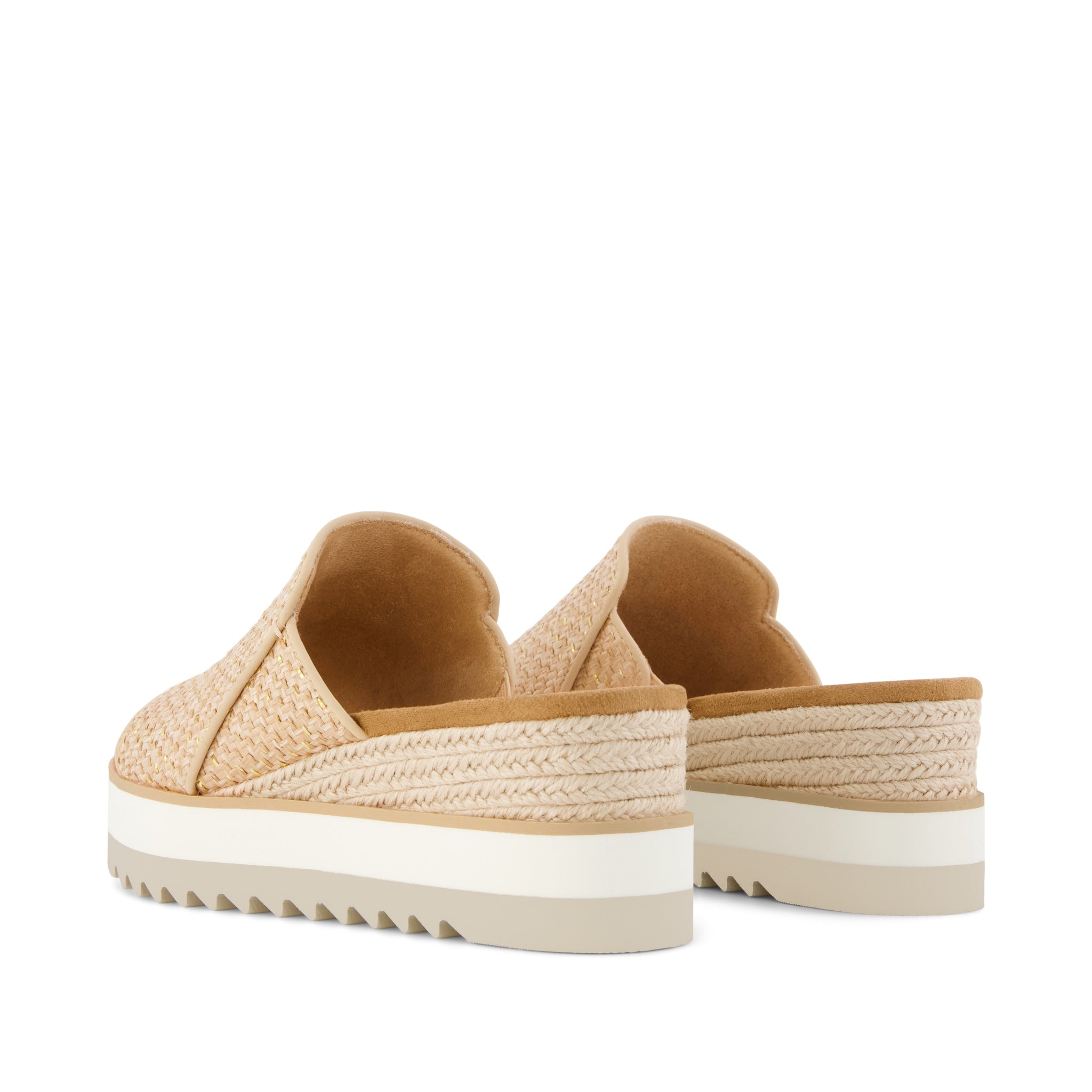 Womens Diana Mule Wedge Sandal Natural Metallic Raffia – TOMS.com