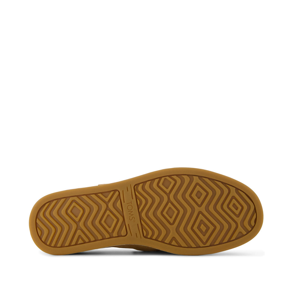 Alonso Rope Loafer - Tan Suede Bottom Sole View