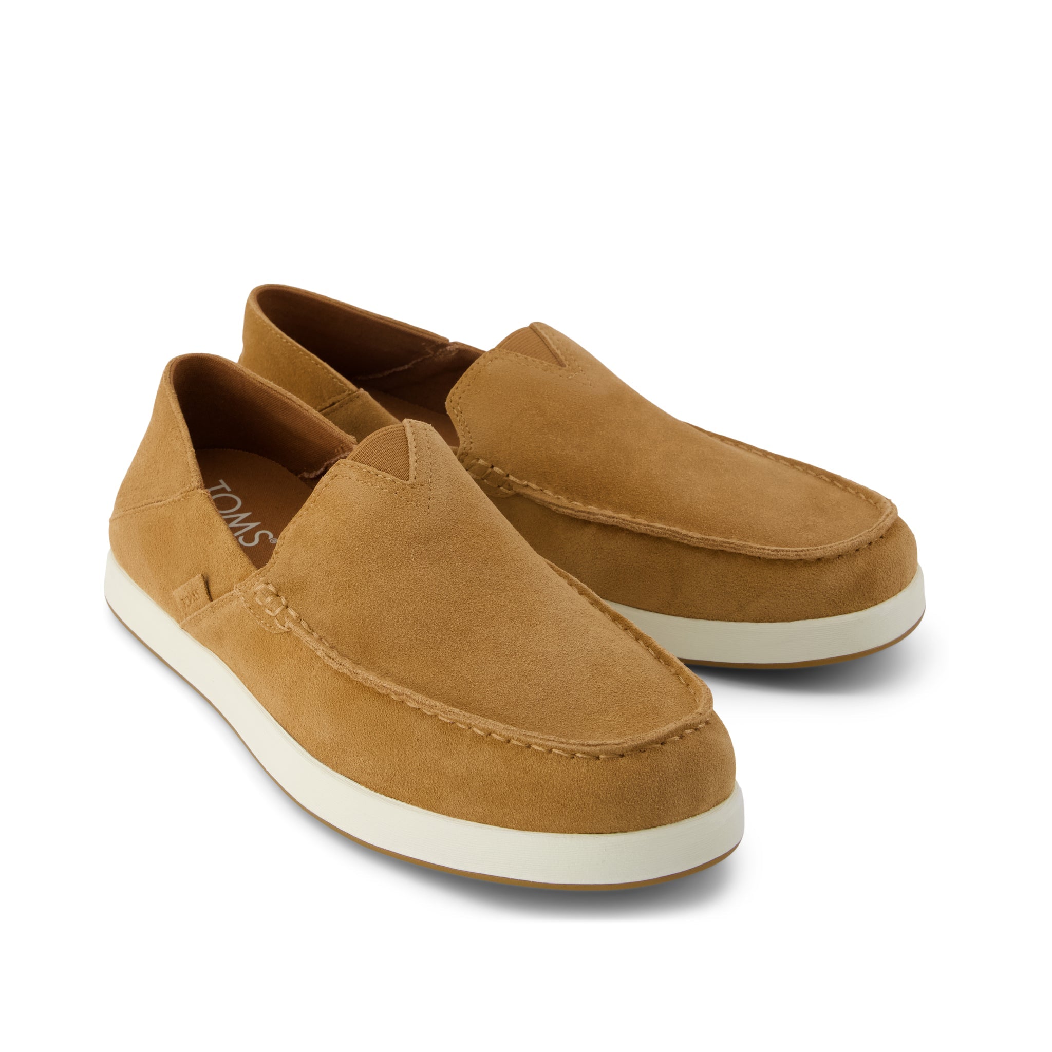 Alonso Rope Loafer - Tan Suede Front View