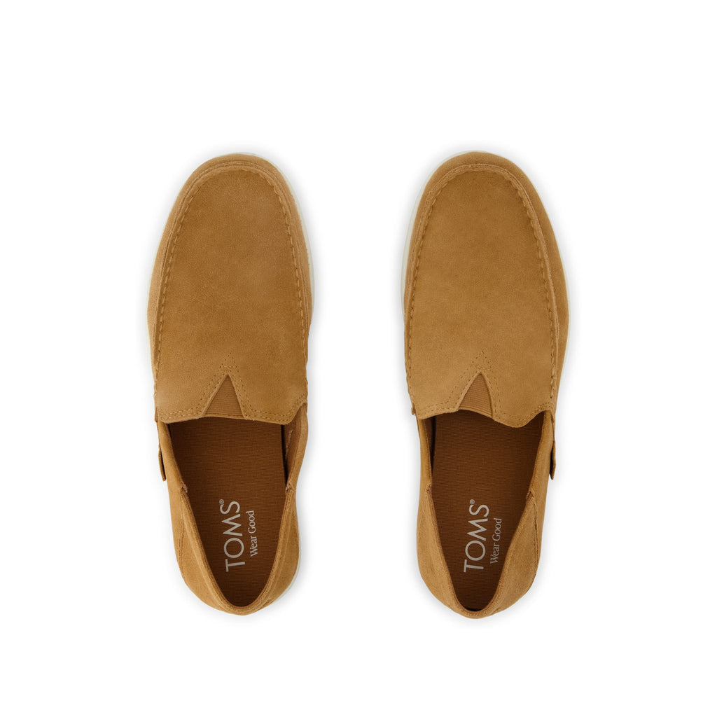 Alonso Rope Loafer - Tan Suede Top View