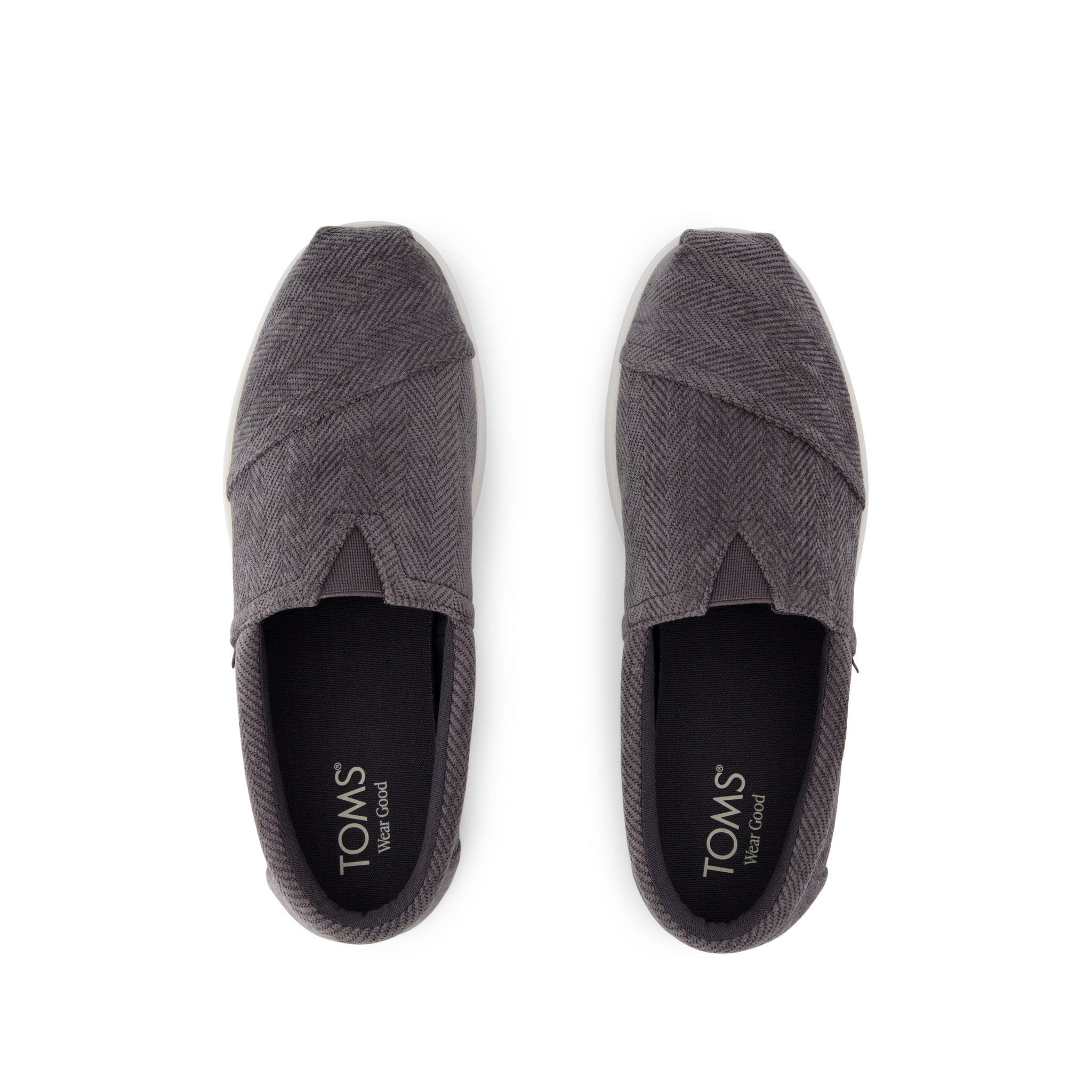 Alp FWD - Forged Iron Luxe Herringbone Top View