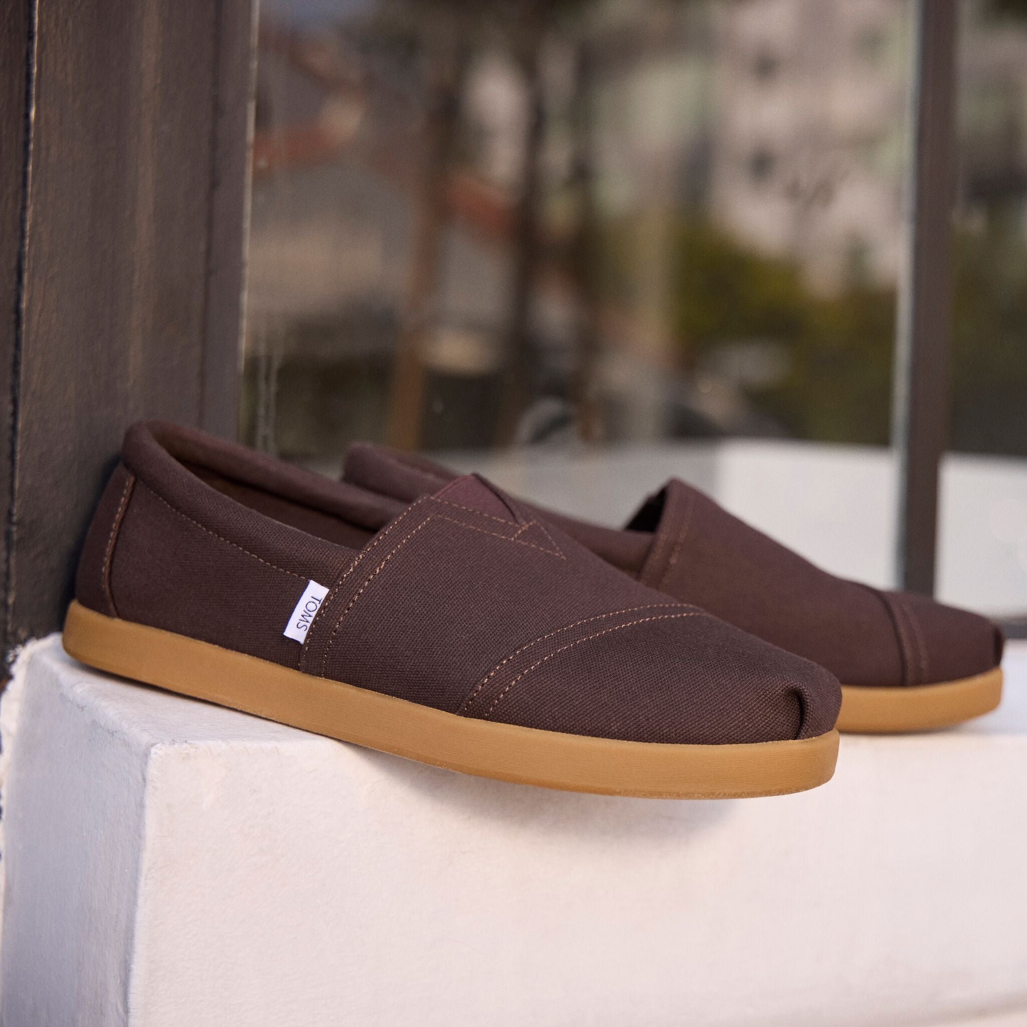 Laydown image of the chocolate brown Alp FWD