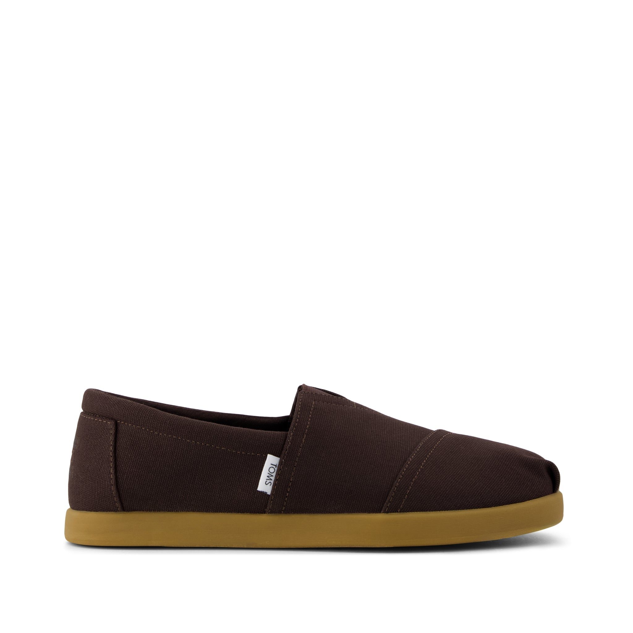 Alp FWD - Chocolate Brown Recycled Cotton Canvas Side View