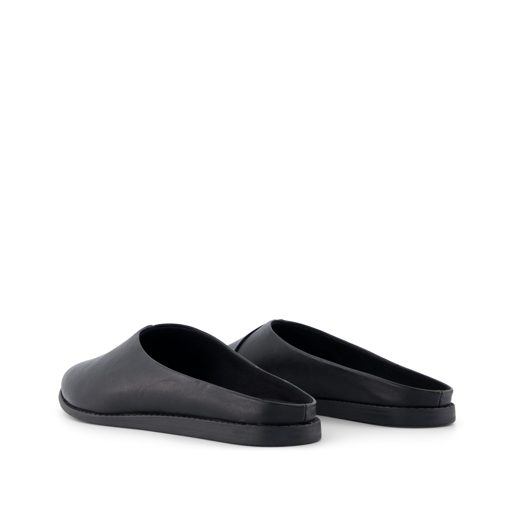 Womens Amelia Mule Black Faux Leather – TOMS.com