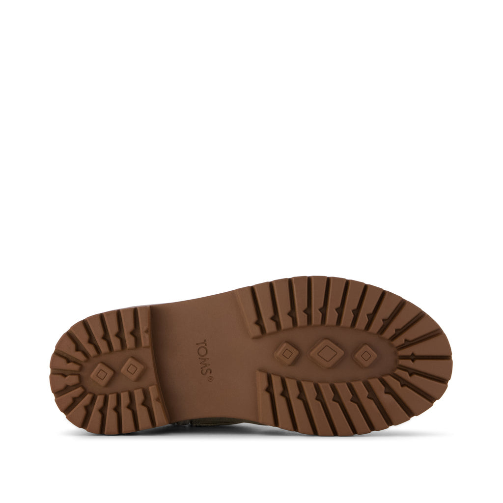 Simone Kids Boot - Champagne Metallic Faux Leather Bottom Sole View