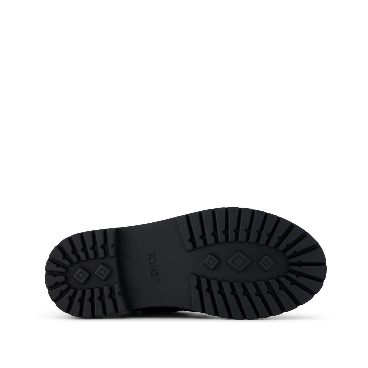 Simone Kids Boot - Black Nubuck Faux Leather w/ Studs Bottom Sole View