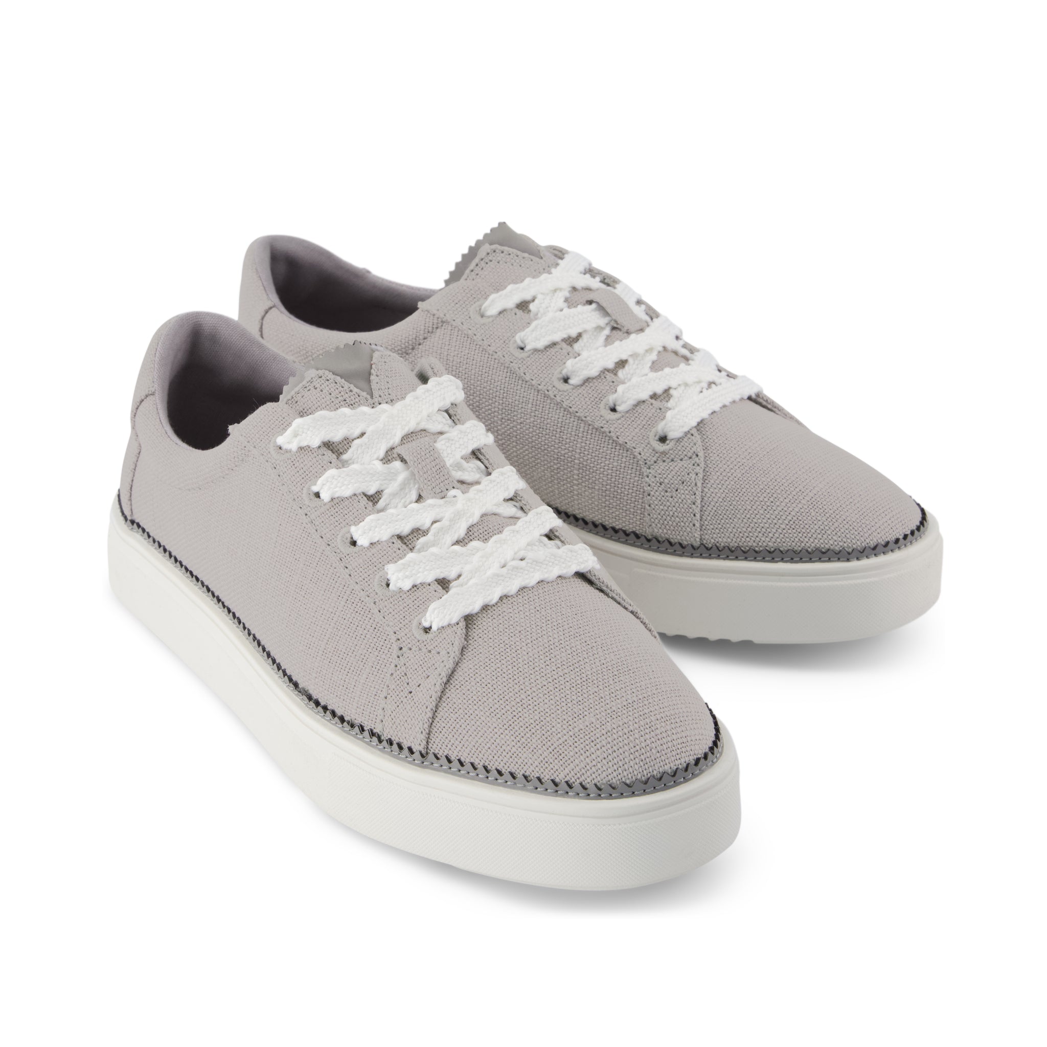 Womens Izzy Lace-Up Sneaker Drizzle Grey Heritage Canvas – TOMS.com