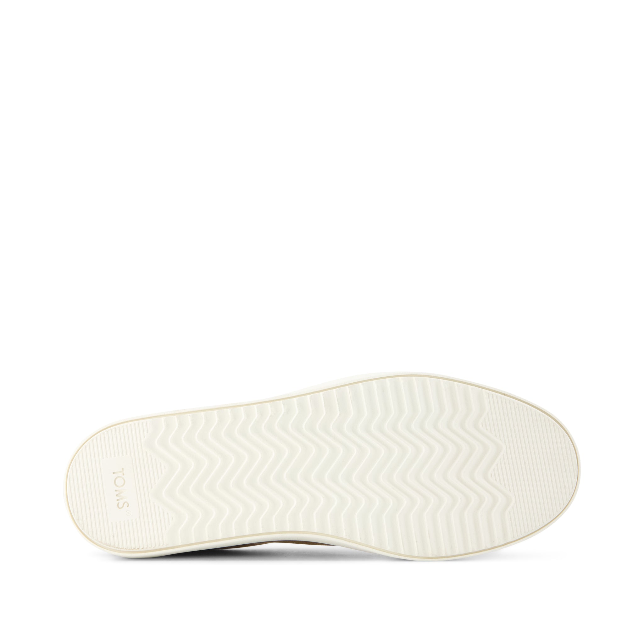 Emily Slip On Sneaker - Taupe Premium Microfiber Suede Bottom Sole View