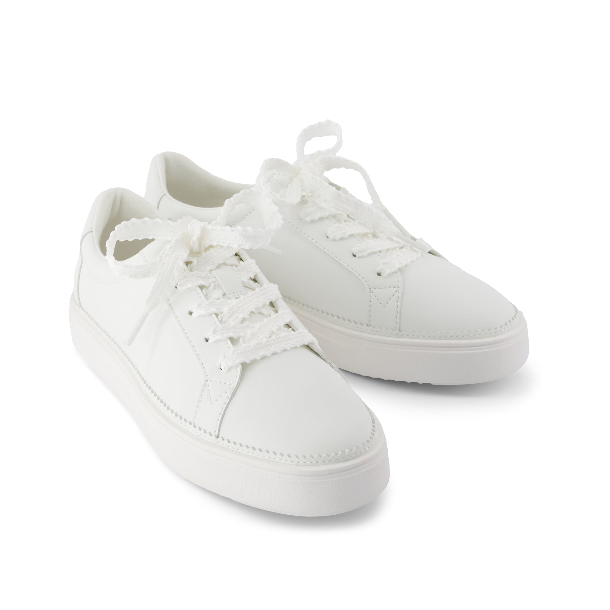 Womens Izzy Lace-Up Sneaker White Faux Leather – TOMS.com