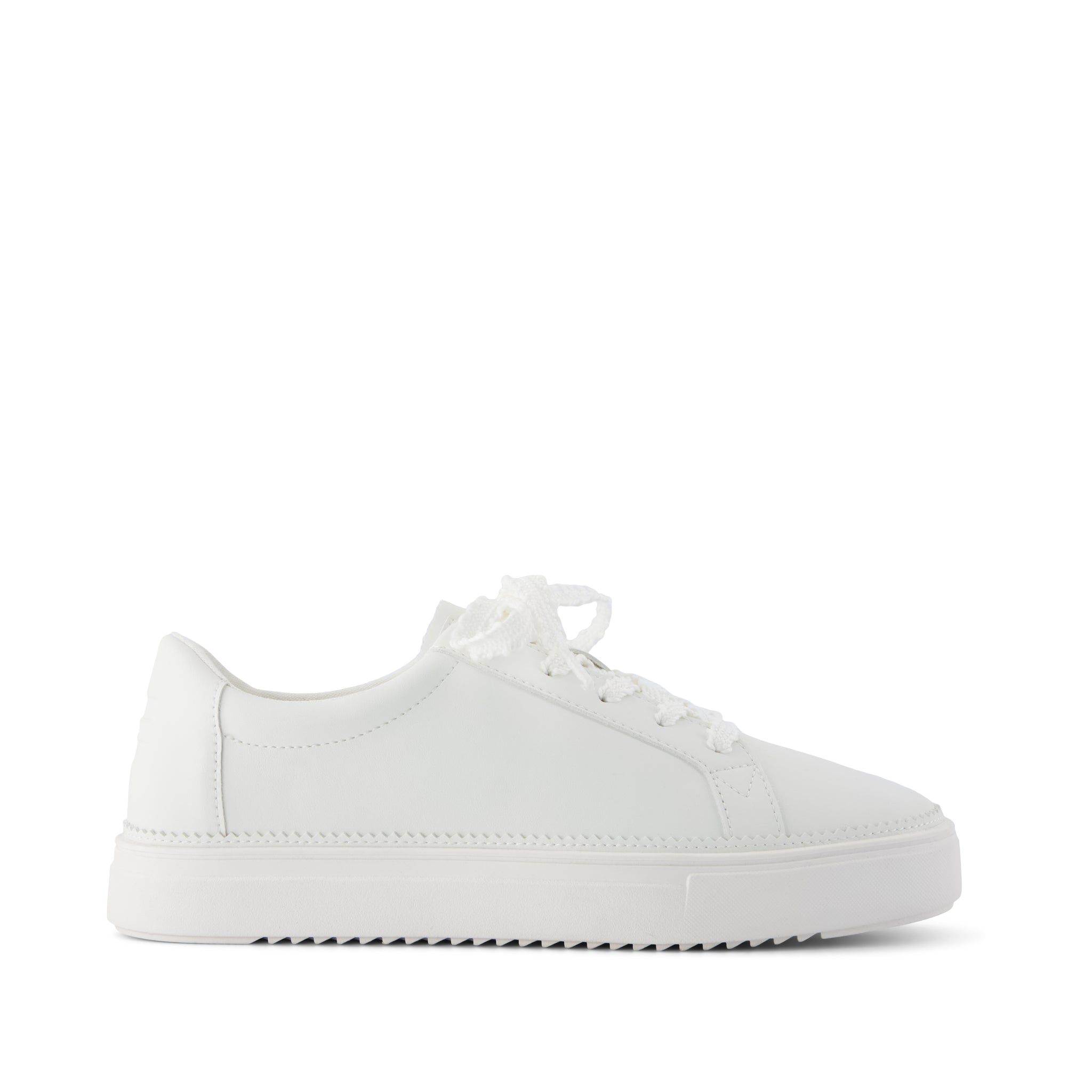 Womens Izzy Lace-Up Sneaker White Faux Leather – TOMS.com