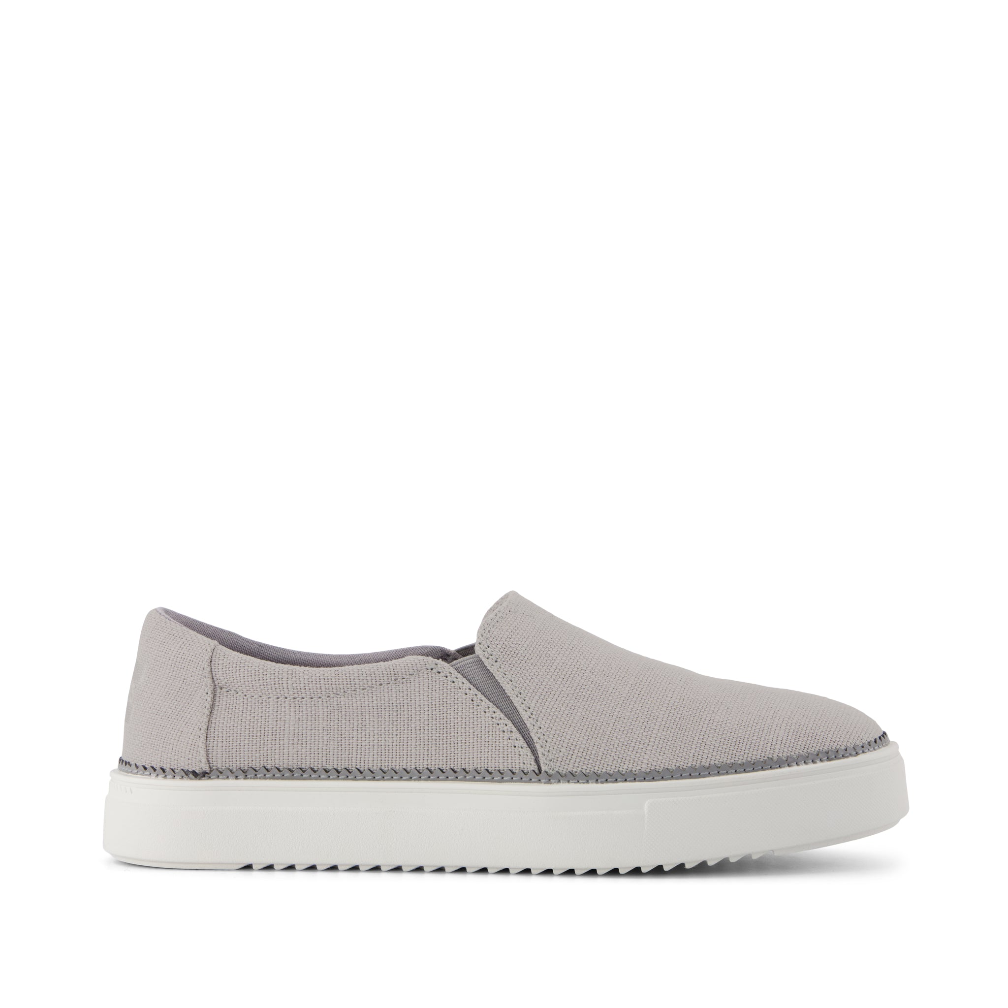 Womens Emily Slip On Sneaker Drizzle Grey Heritage Canvas – TOMS.com
