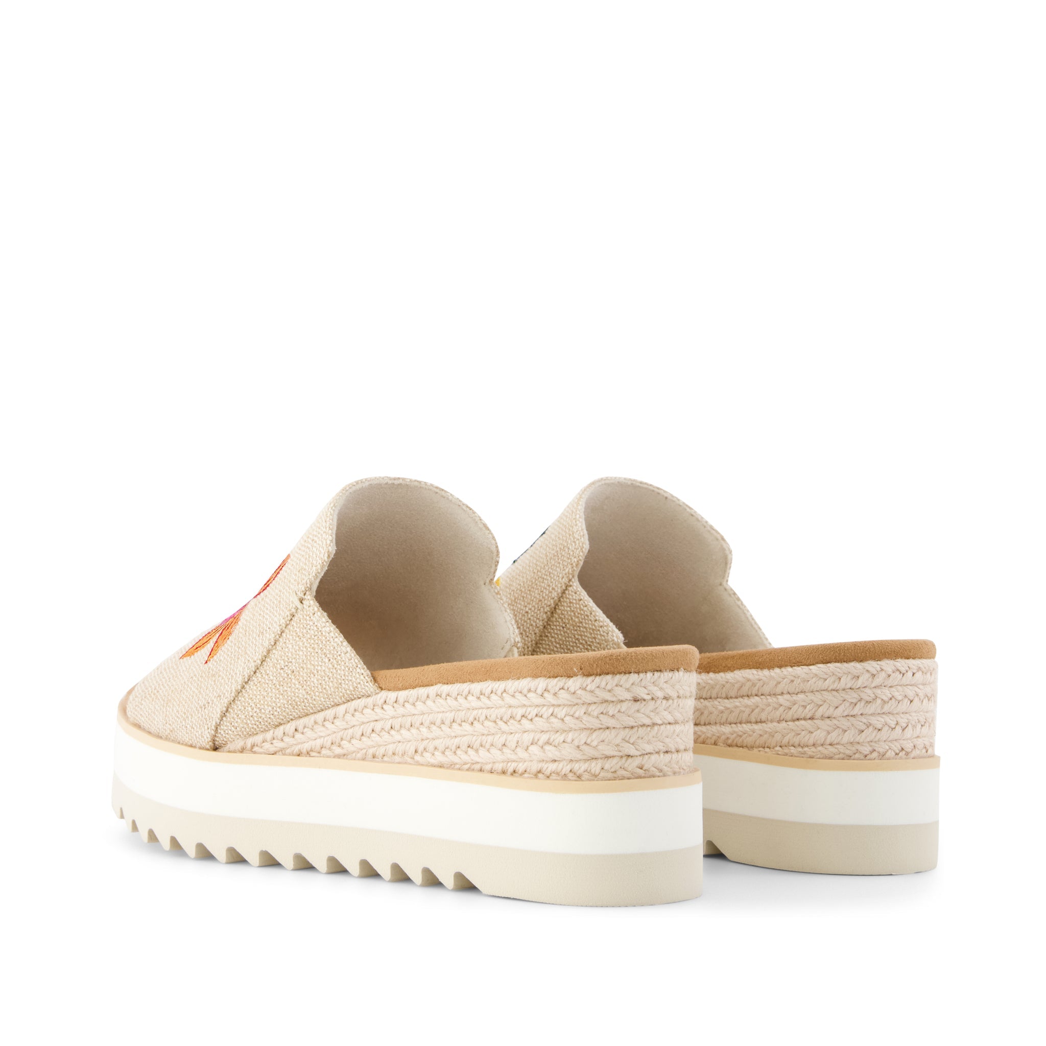 DIANA フラワープリント ミュール Womens Diana Mule Wedge Sandal Embroidered Tropical Floral – TOMS.com
