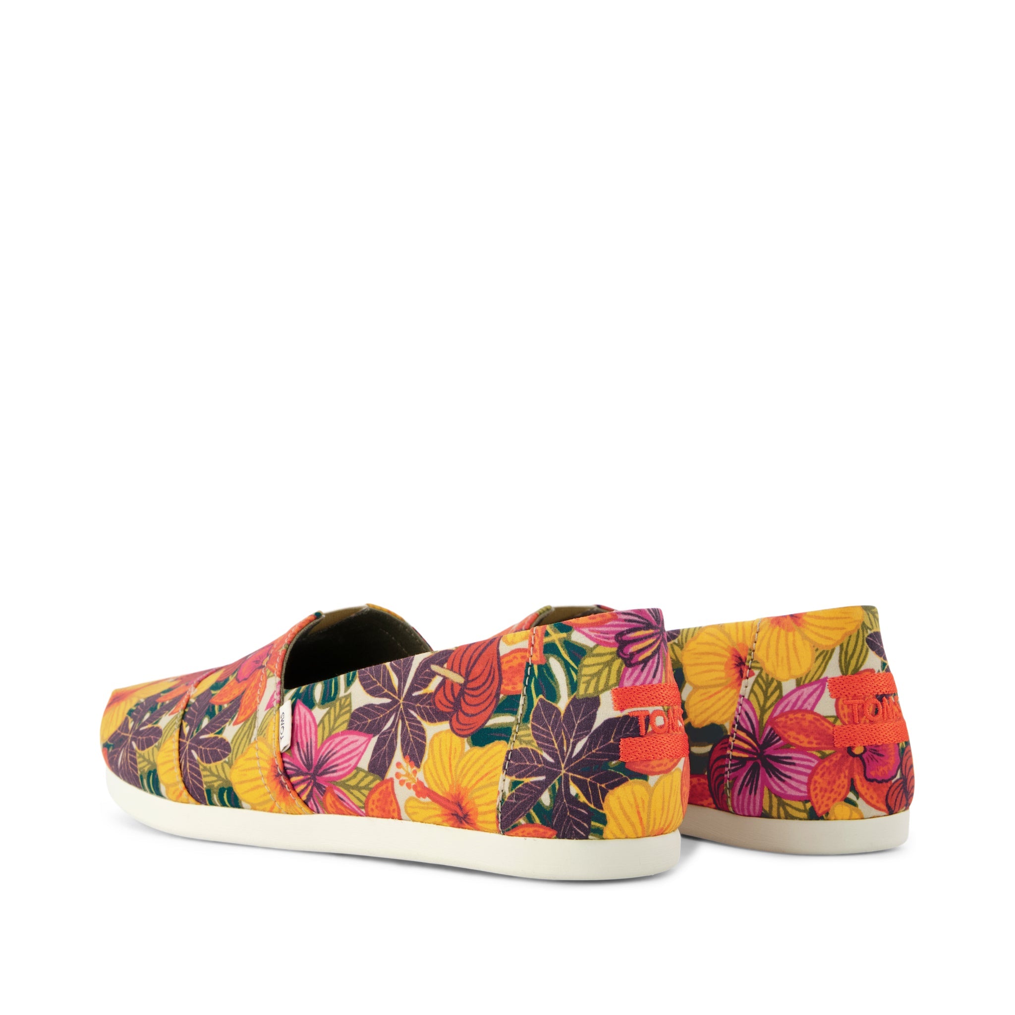 Alpargata Classic - Tropical Floral Print Back View