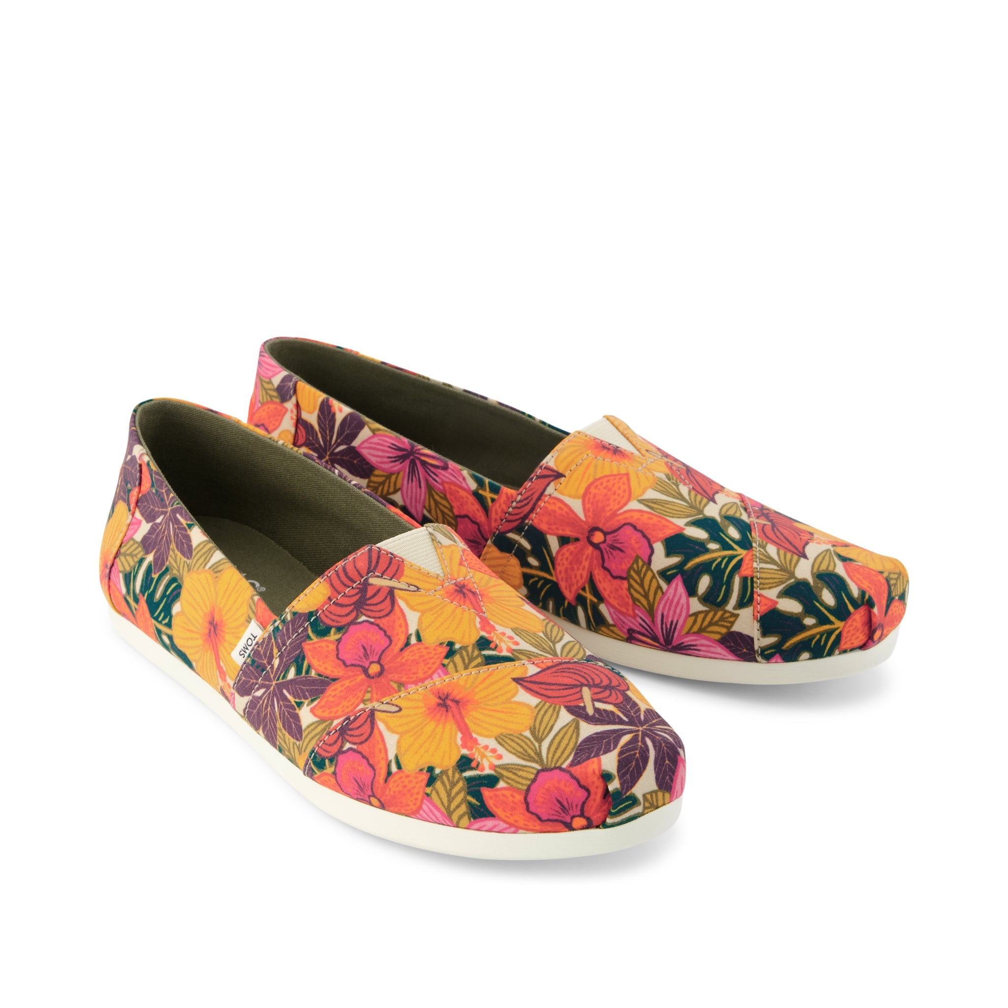 Alpargata Classic - Tropical Floral Print Front View
