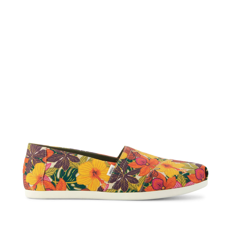 Alpargata Classic - Tropical Floral Print Side View