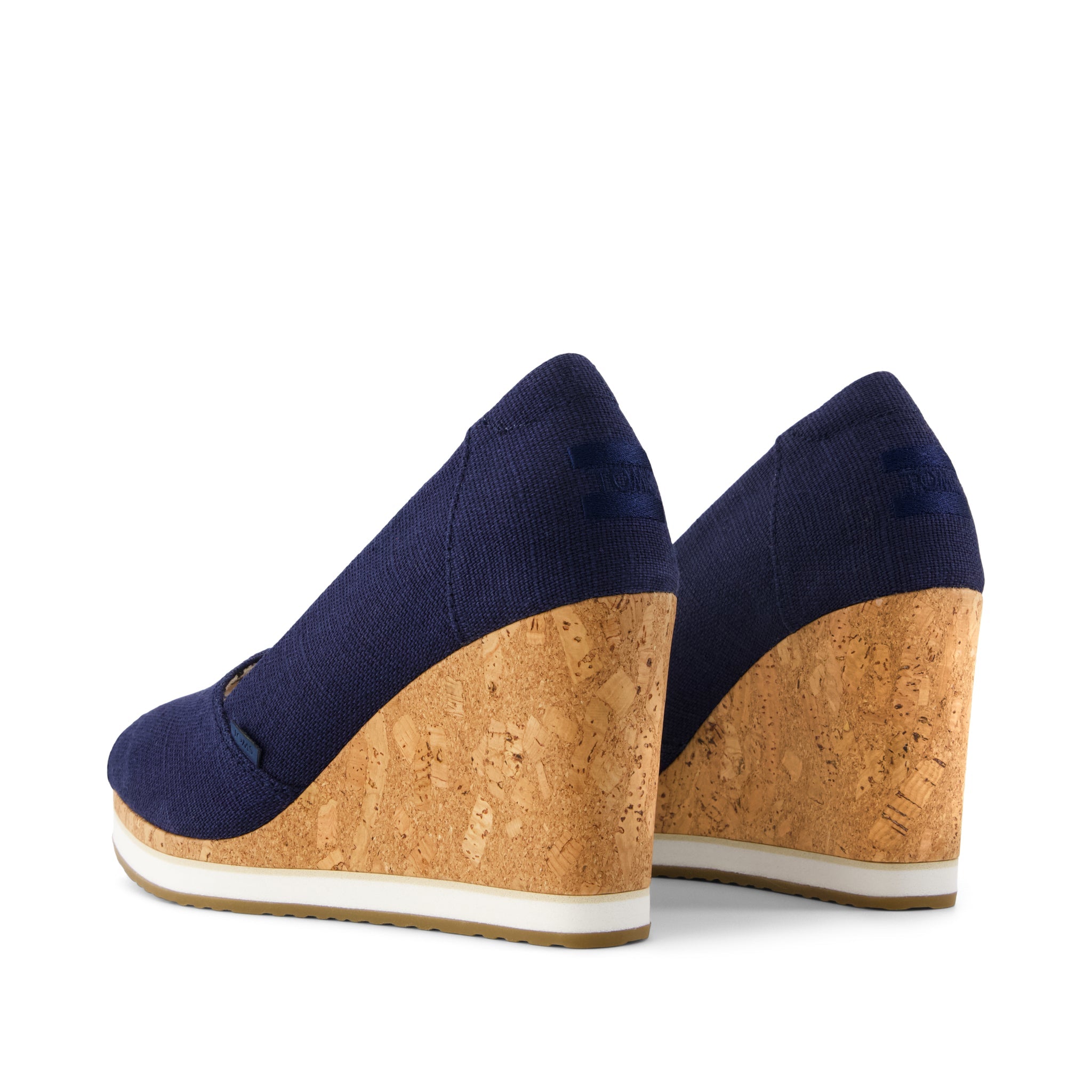 79s US.Navy Servis Shoes (Hanover製)26cm Womens Essential Wedge Navy Heritage Canvas – TOMS.com