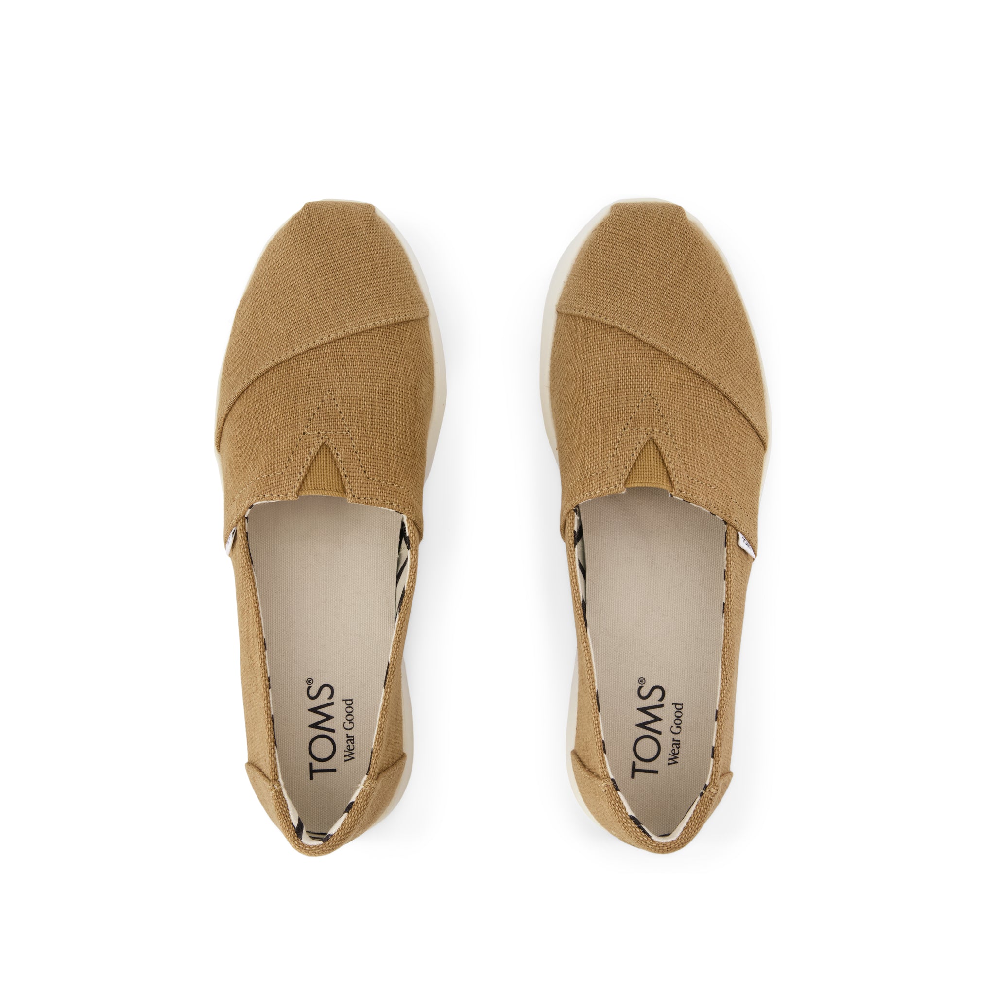 Alpargata Plus - Toffee Heritage Canvas Top View
