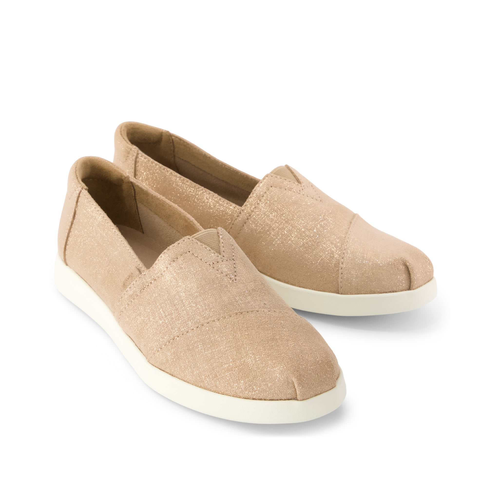 Womens Alpargata Plus Bronze Metallic Crosshatch Suede – TOMS.com
