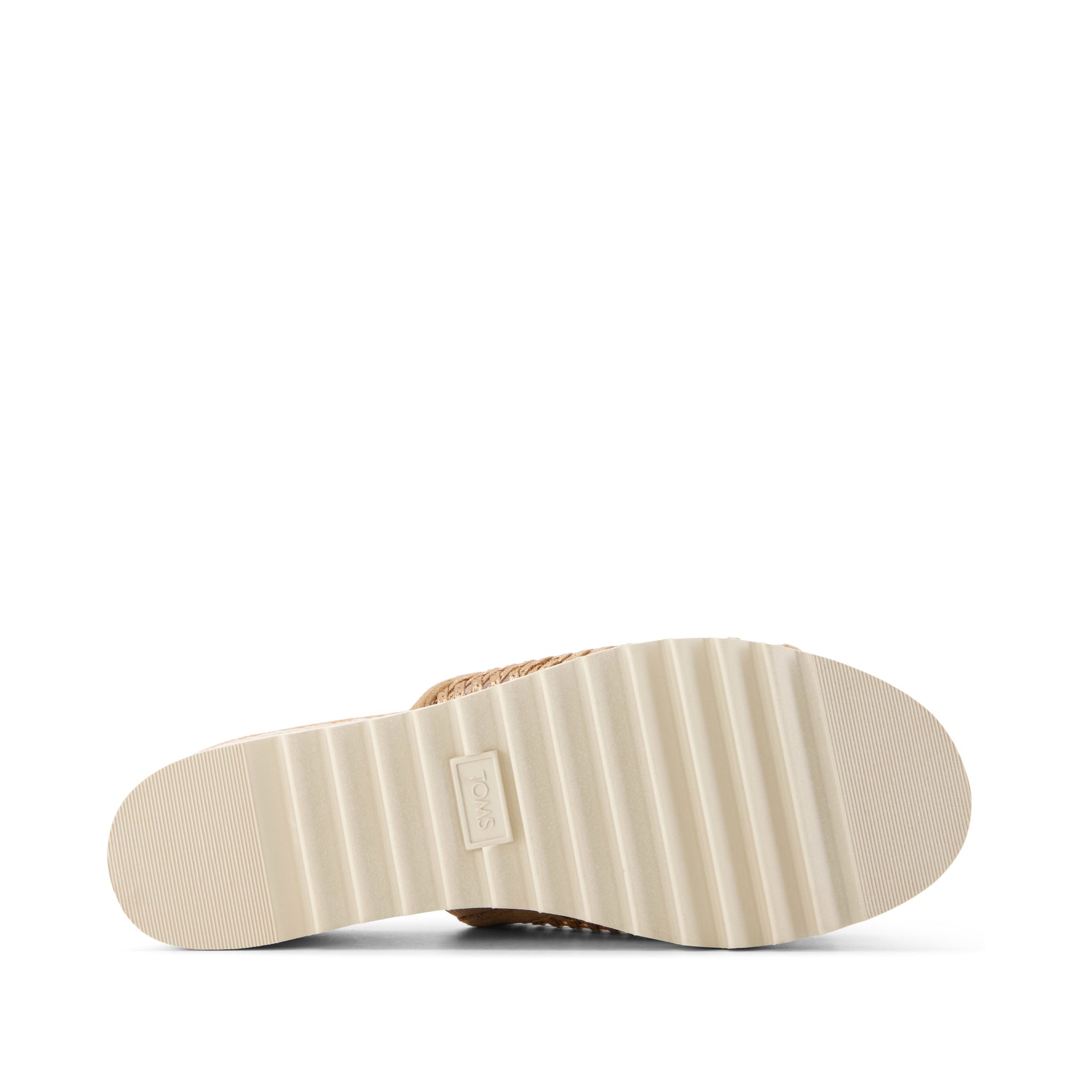 Womens Diana Mule Wedge Sandal Bronze Deco Basket Weave – TOMS.com