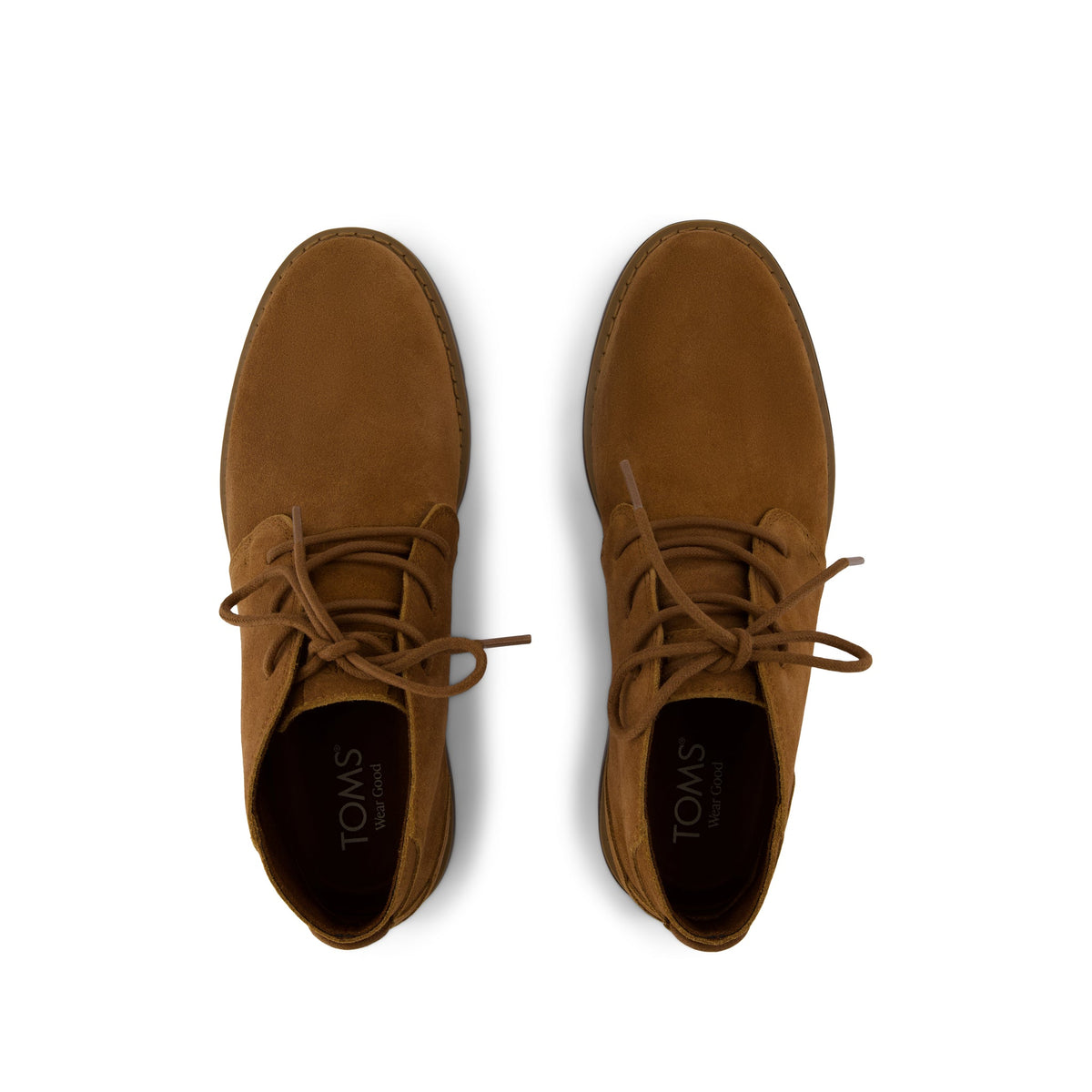 Navi Boot - Water Repellent Walnut Leather Top View