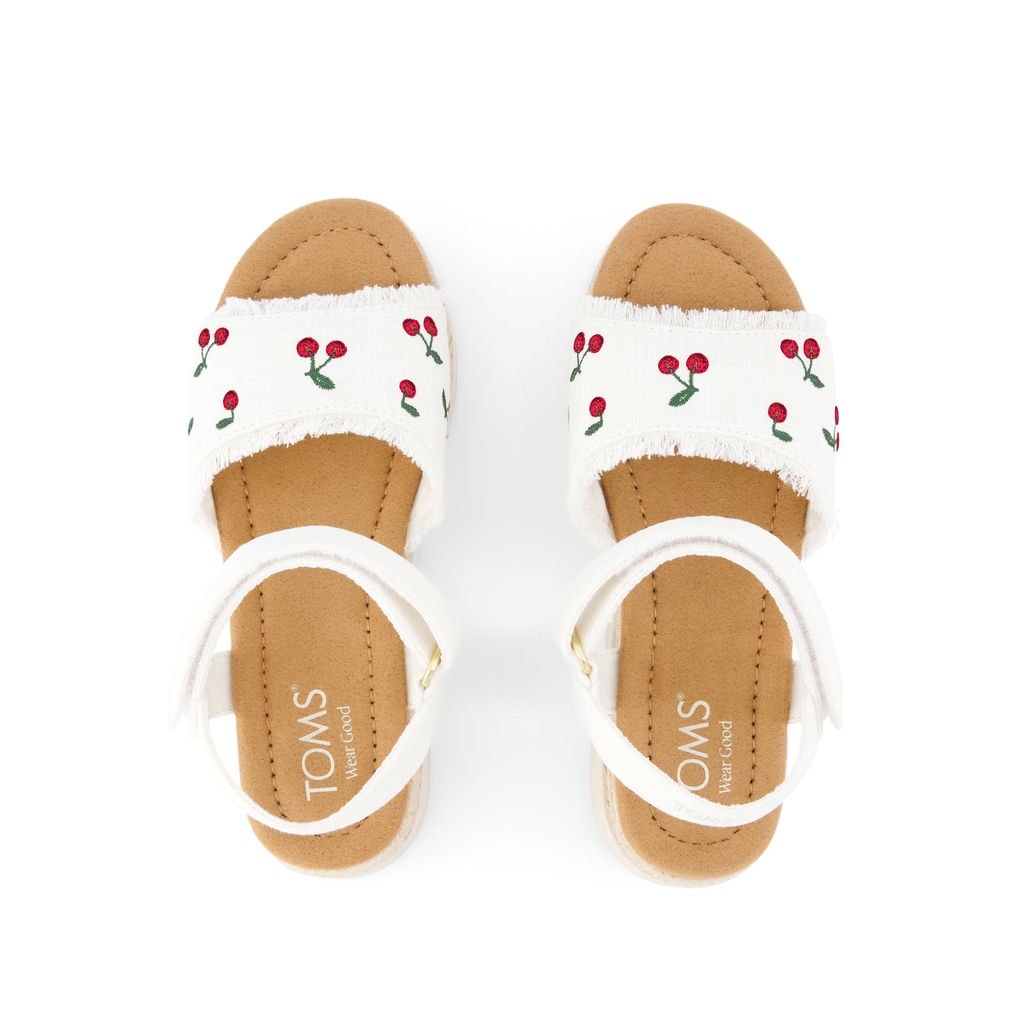 Diana Kids Sandal Embroidered Cherries – TOMS.com