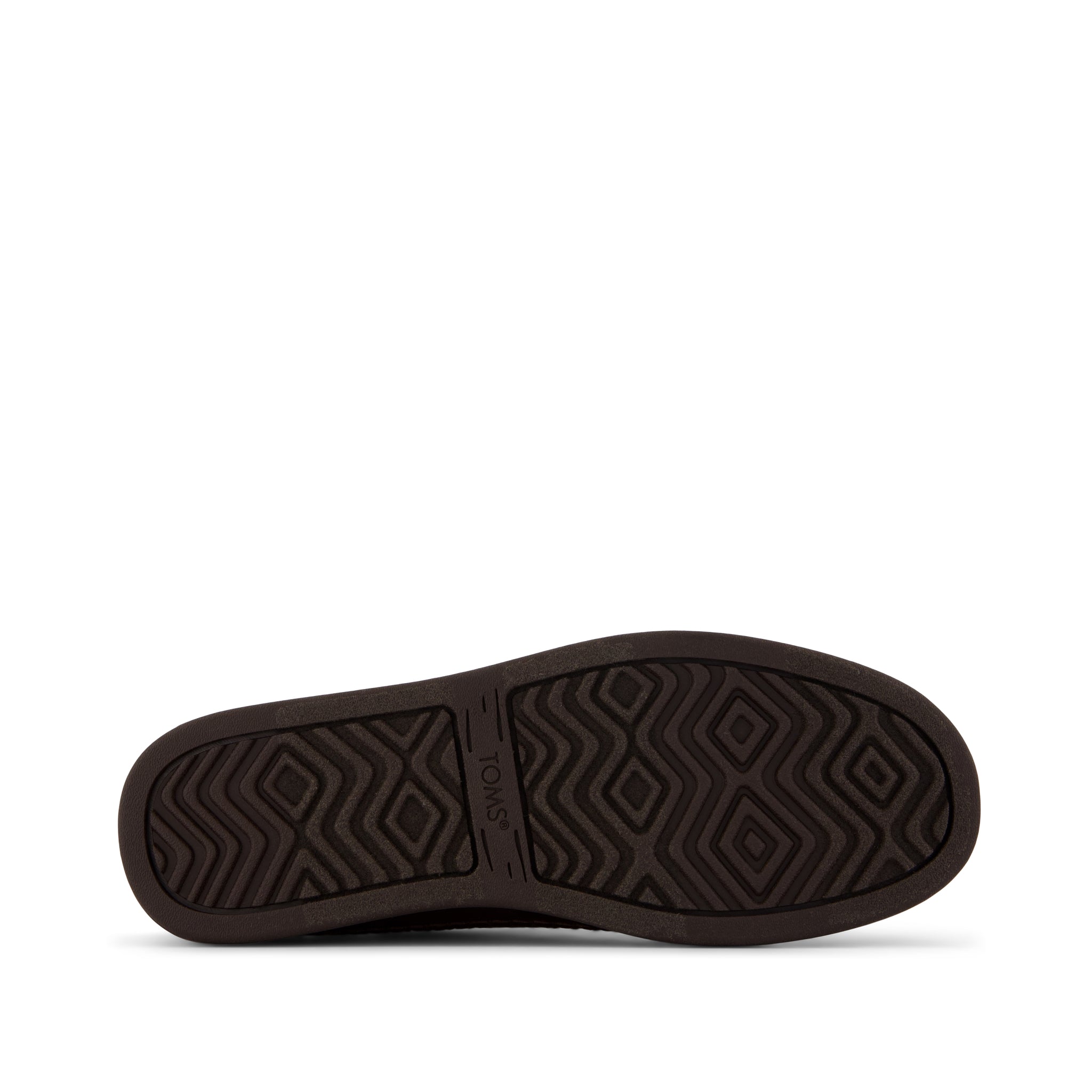 Alpargata Ease Mule - Chocolate Brown Microsuede w/ Faux Fur Bottom Sole View