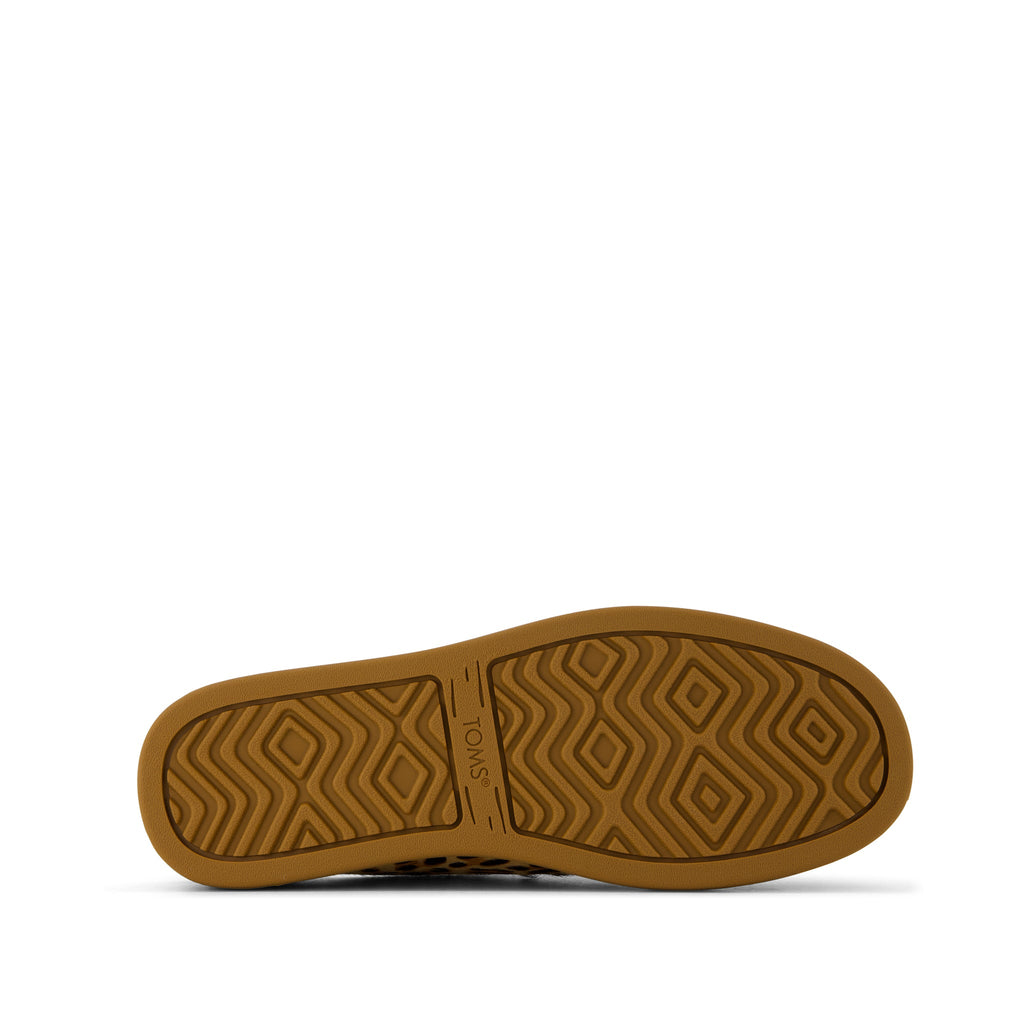 Alpargata Ease Mule - Brown Sugar Leopard Print Hair Leather Bottom Sole View