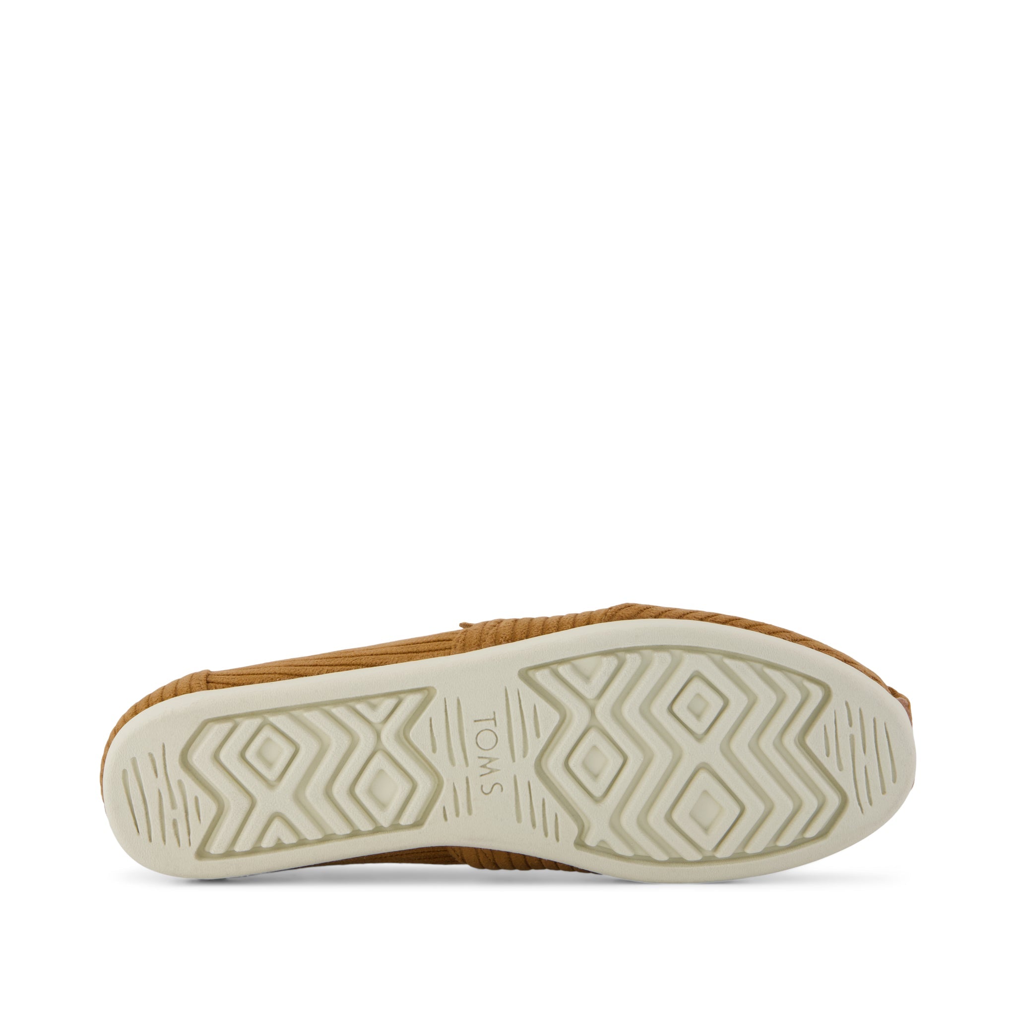 Alpargata Classic - Tan Cordurory Bottom Sole View