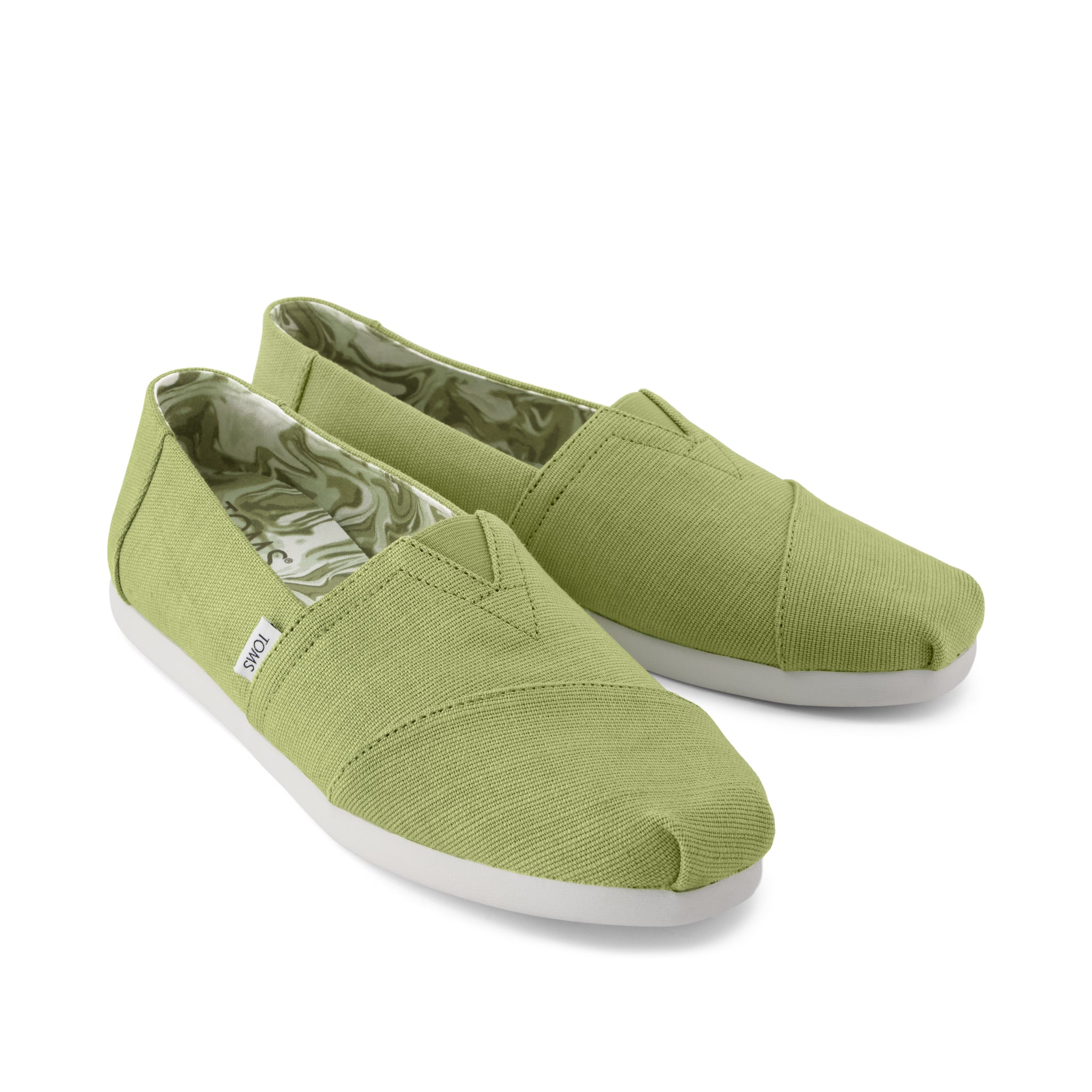 Mens Alpargata Classic Matcha Heritage Canvas – TOMS.com