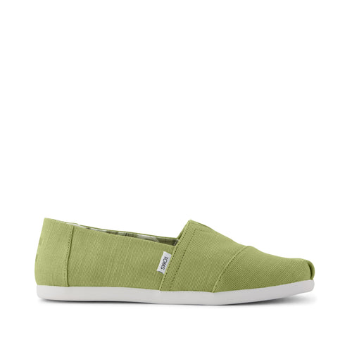 Alpargata Classic - Matcha Heritage Canvas Side View