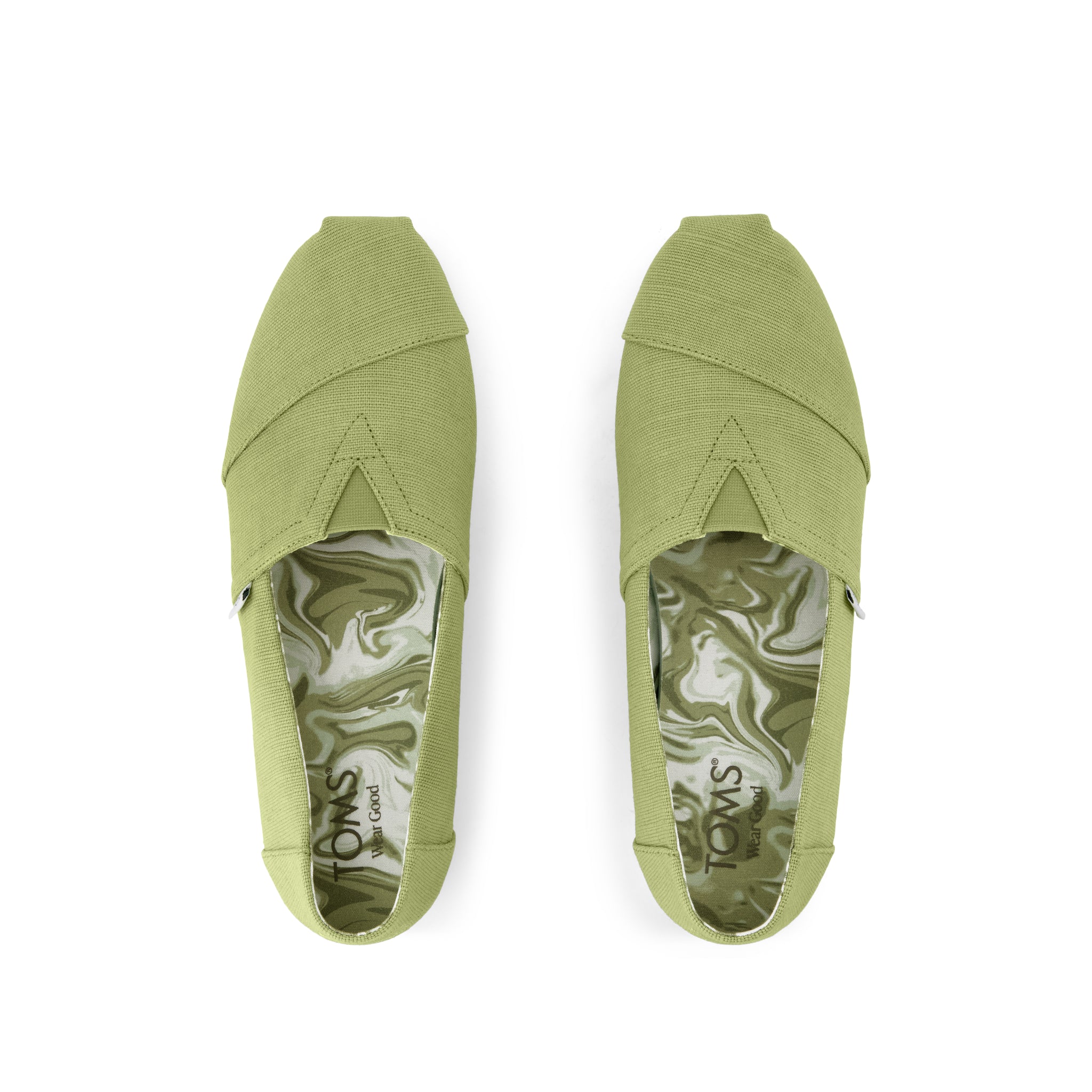 Alpargata Classic - Matcha Heritage Canvas Top View
