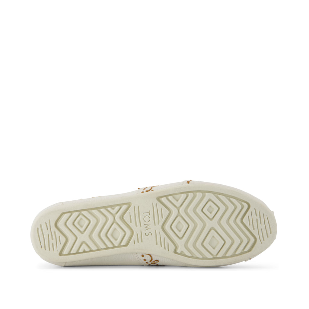 Alpargata Classic - Gingerbread Print Bottom Sole View