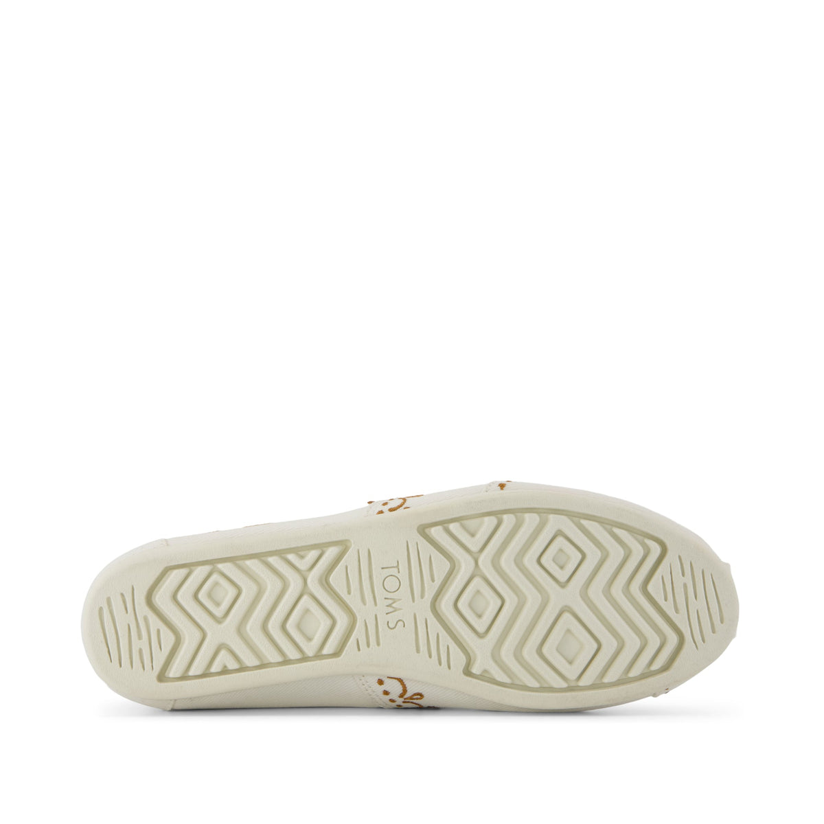 Alpargata Classic - Gingerbread Print Bottom Sole View