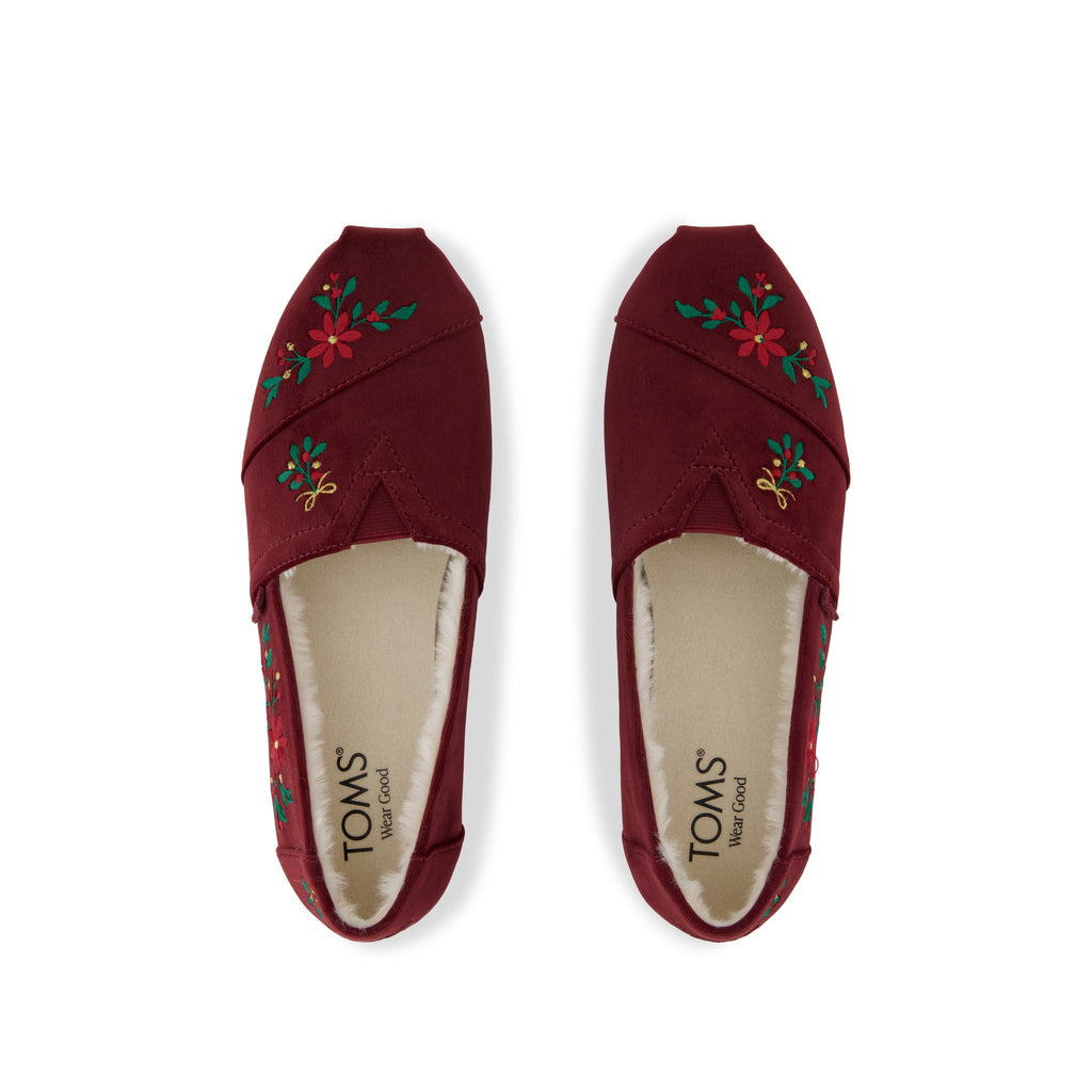 Alpargata Classic - Holiday Foliage Print Top View