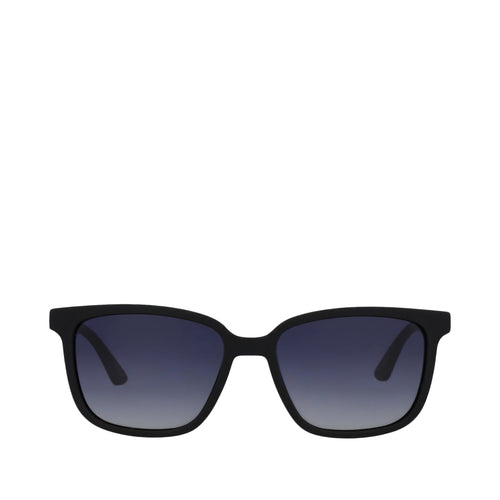 Briar Traveler Sunglasses - Black-Deep Blue Gradient Front View
