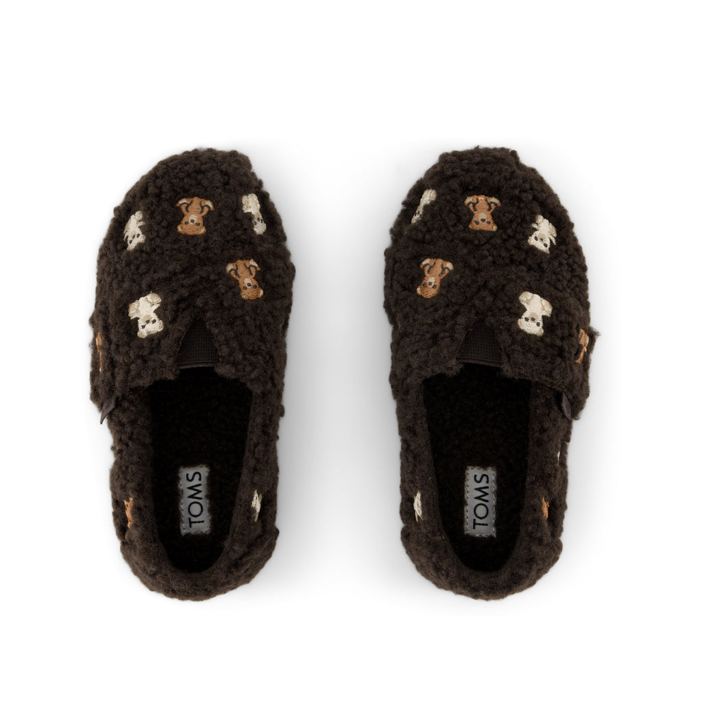 Mystery Bag Faux Shearling Teddy Bear Alpargata Classic Toddler Shoe