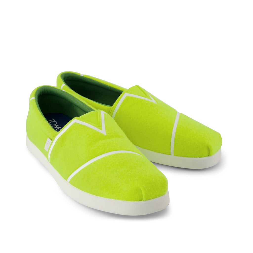 Alp FWD - Neon Yellow Tennis Felt Front View
