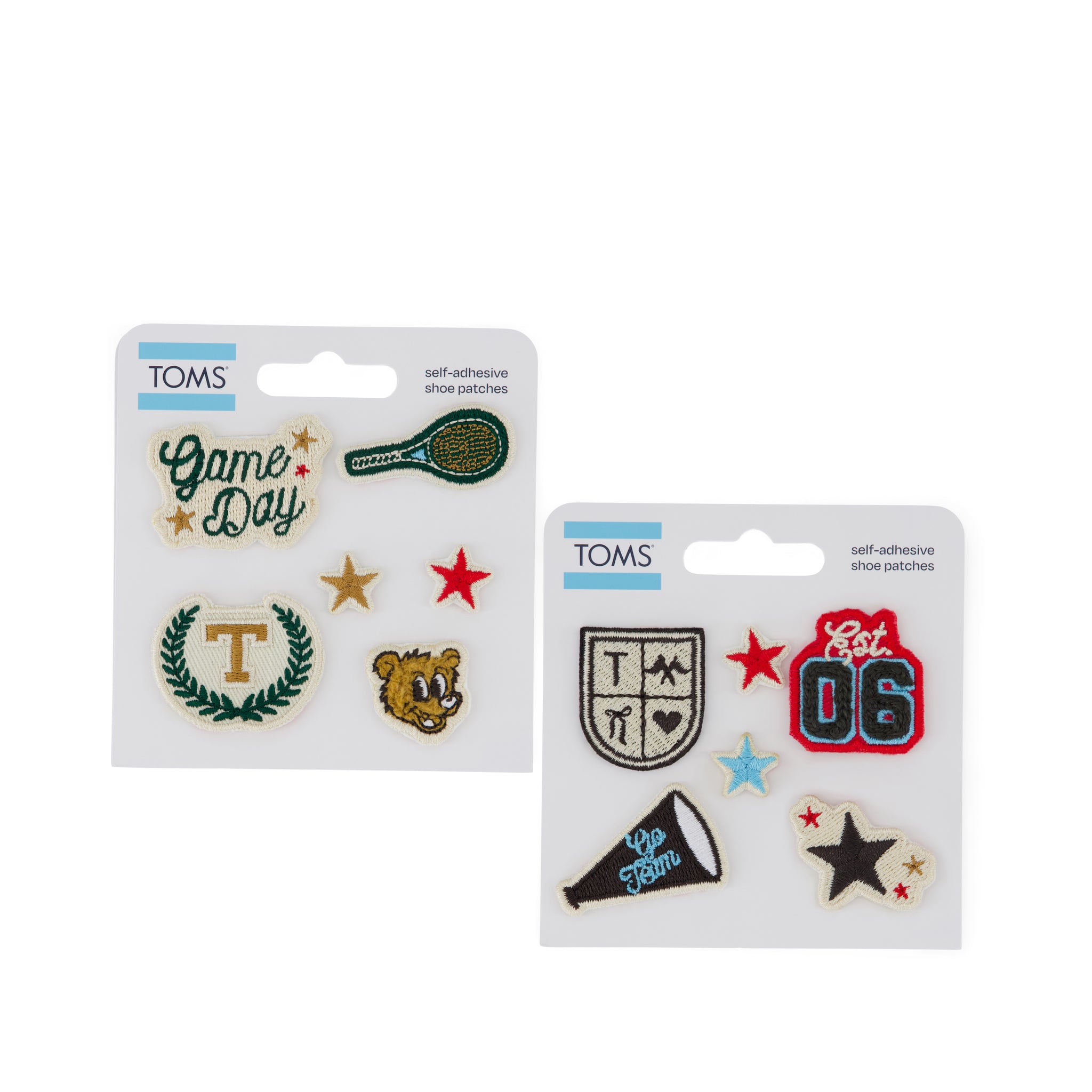 Varsity Club Shoe Patches - Varsity Pack Side View