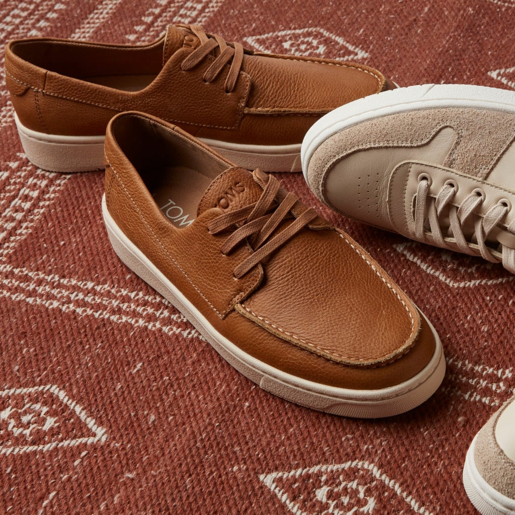 TRVL LITE London Tan Leather Loafer