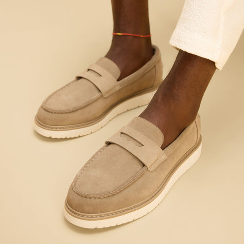 Navi TRVL LITE Havana Loafer Dune Suede