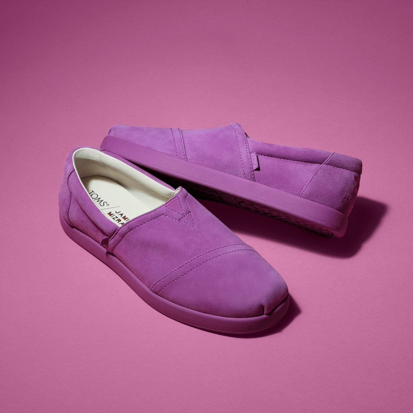 TOMS x Jamie Mizrahi Alp FWD Water Repellent Bright Mulberry Suede