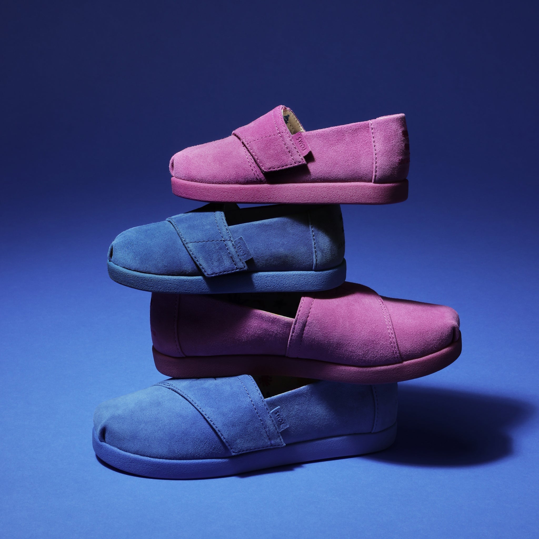 TOMS x Jamie Mizrahi Alpargata Classic Pink Suede Kids Shoe – TOMS.com